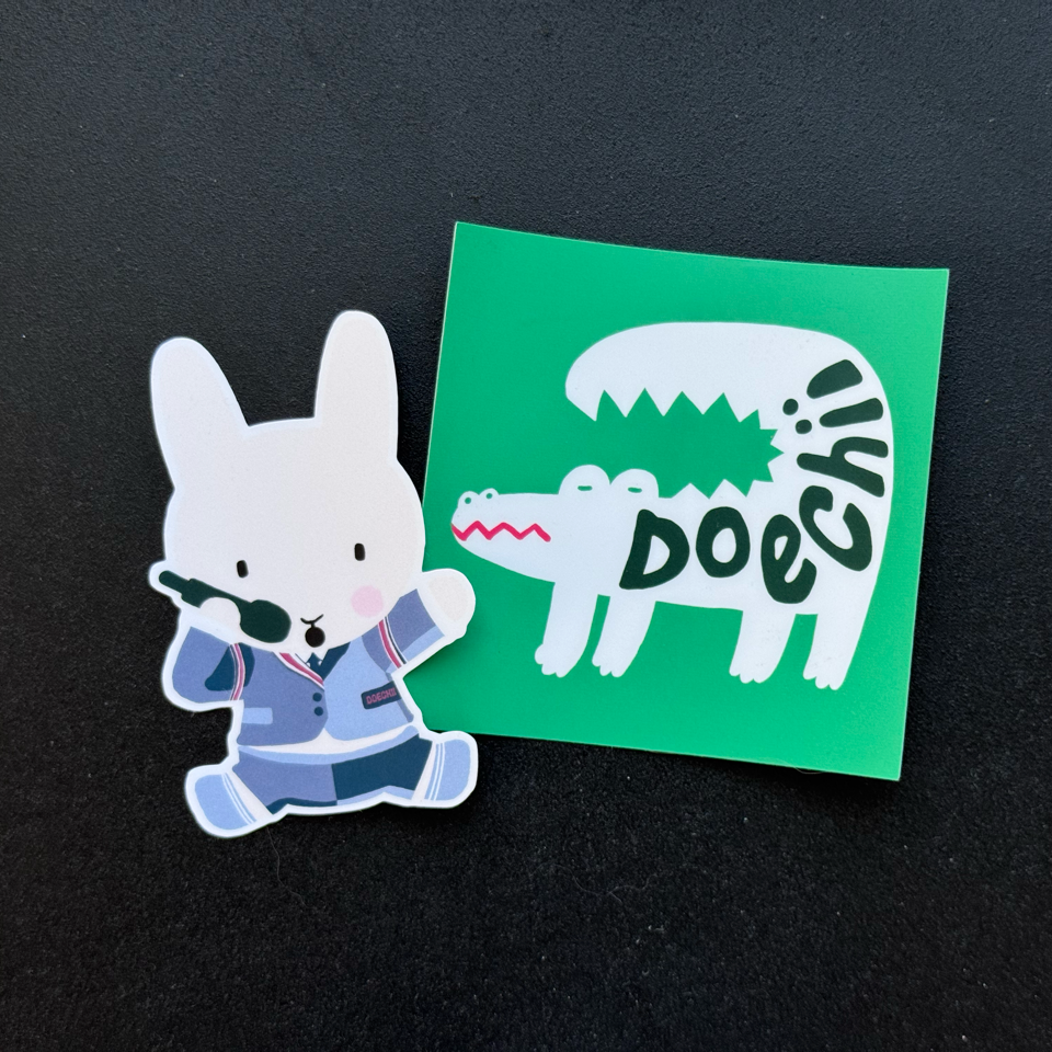 Clem the Bun the Singer (Doechii at the Grammys) Sticker
