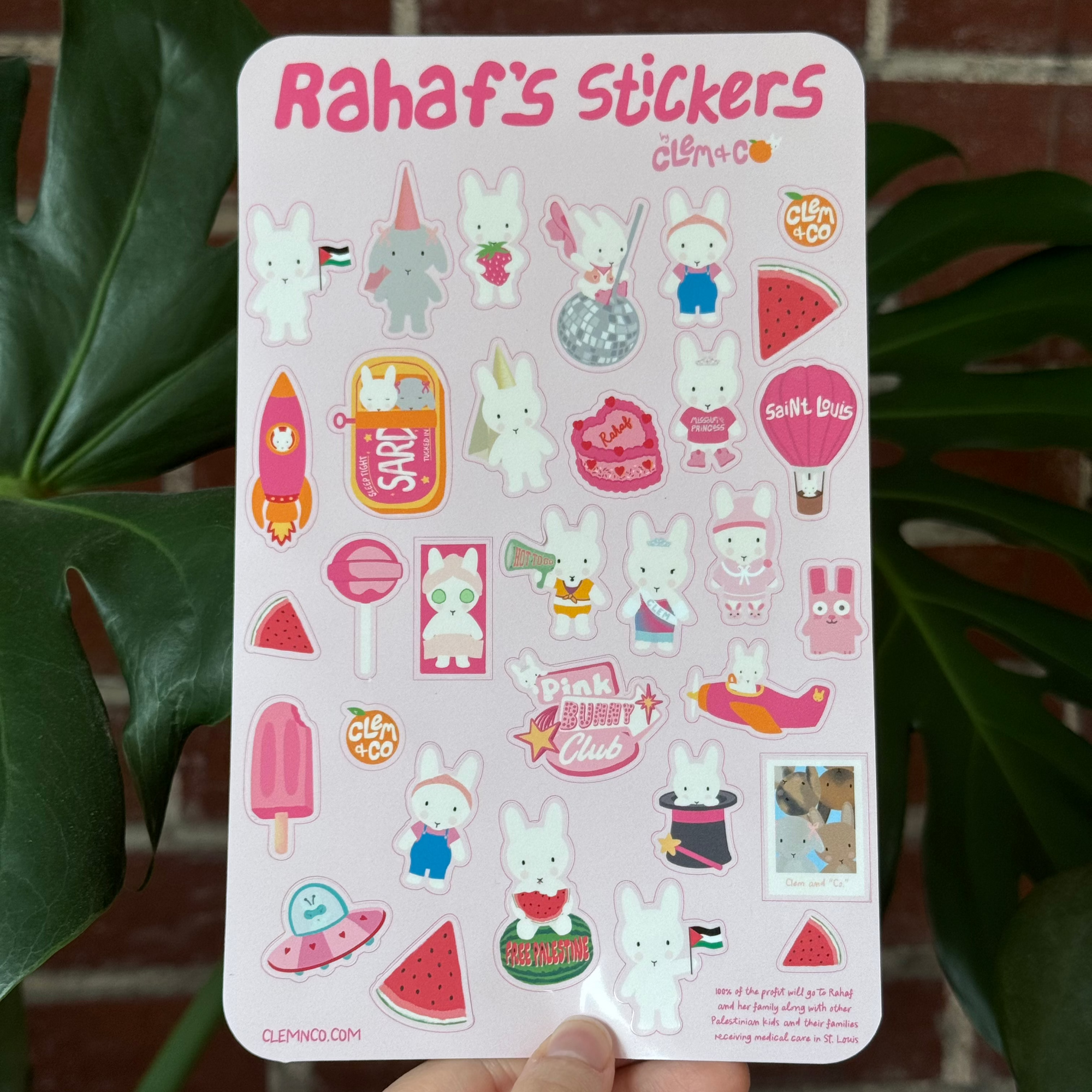 Rahaf's Sticker Sheet