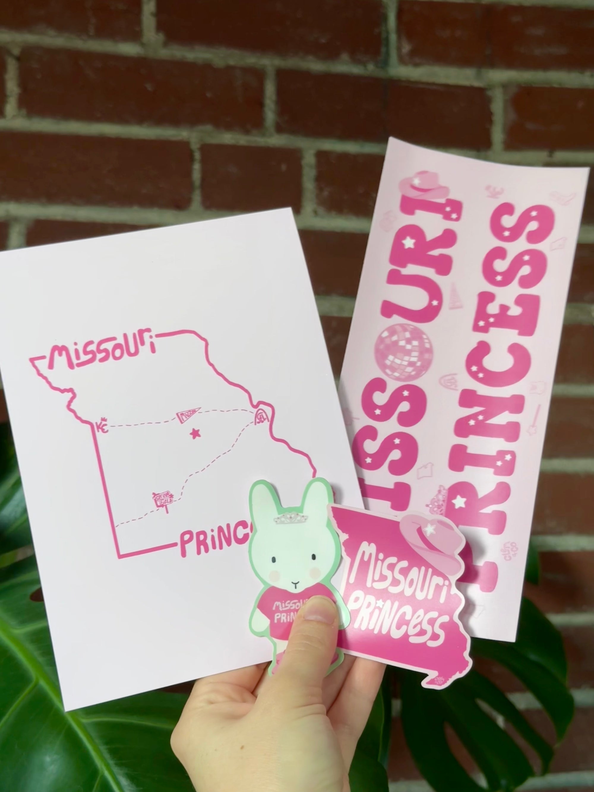 Missouri Princess Print