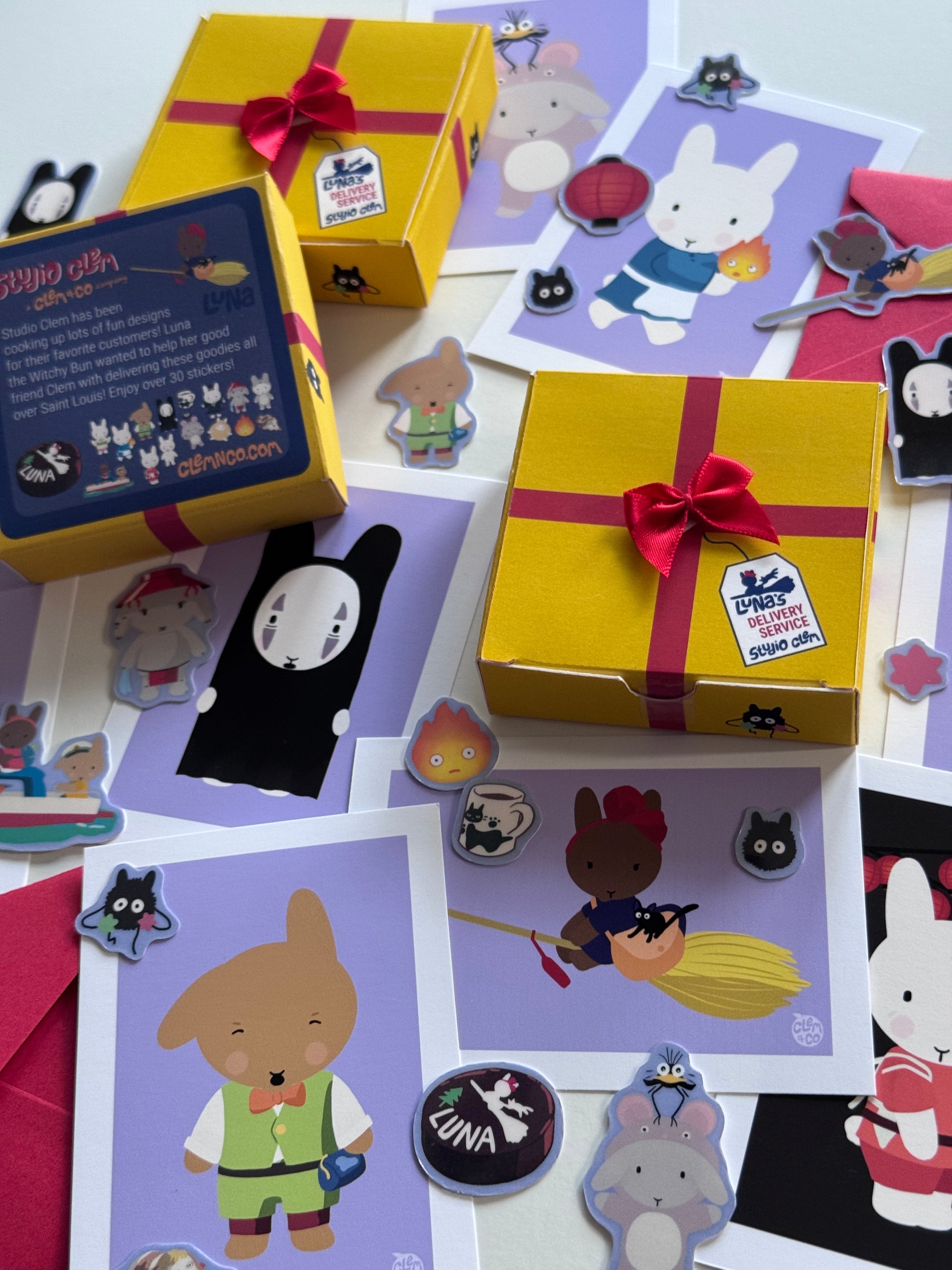 Luna's Delivery Service Mini Sticker Box by Studio Clem