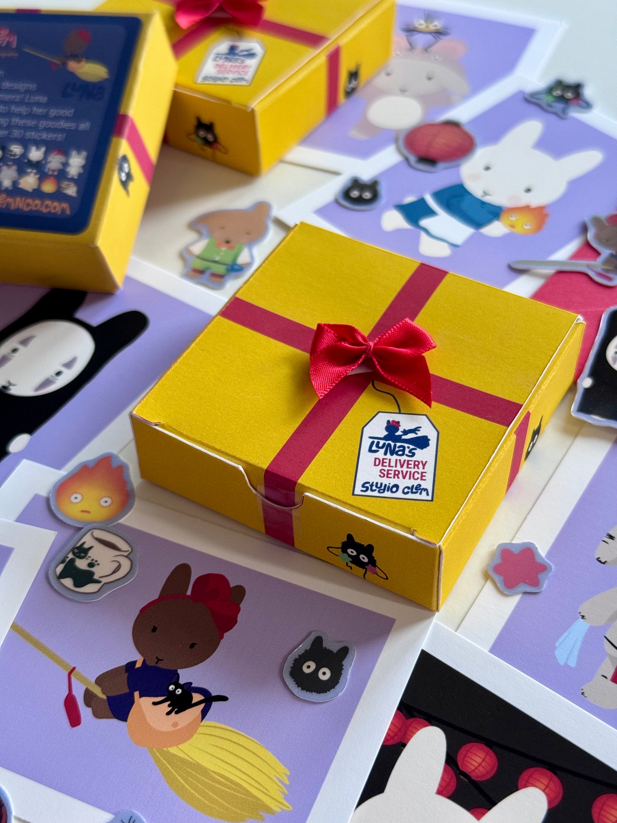 Luna's Delivery Service Mini Sticker Box by Studio Clem