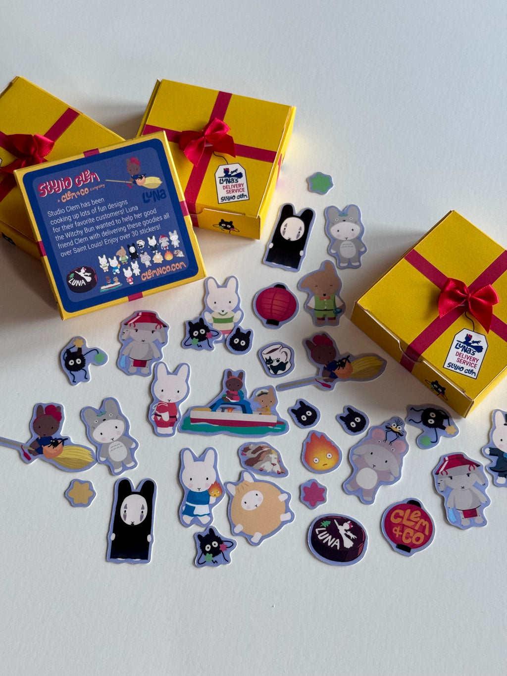 Luna's Delivery Service Mini Sticker Box by Studio Clem