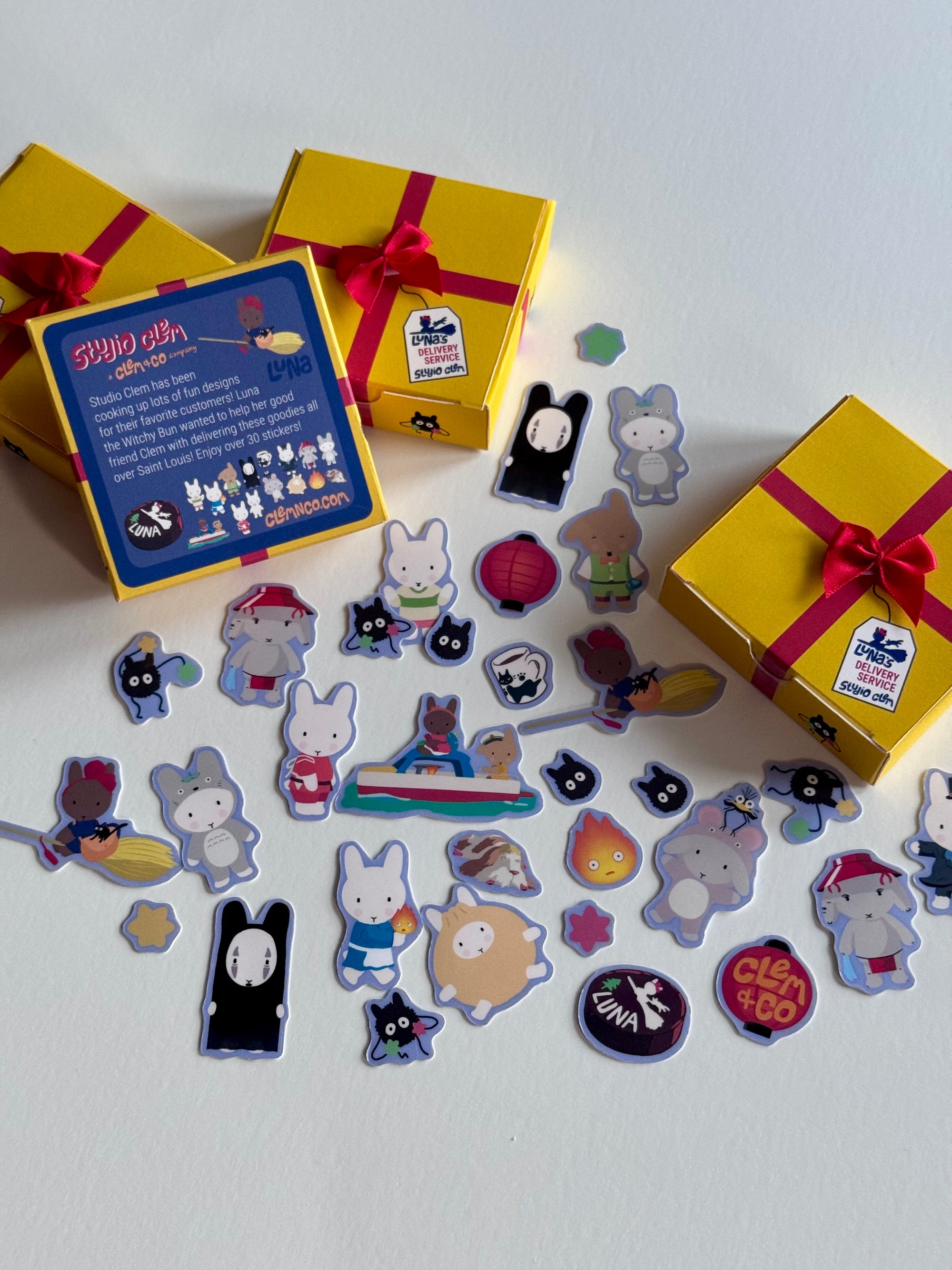 Luna's Delivery Service Mini Sticker Box by Studio Clem
