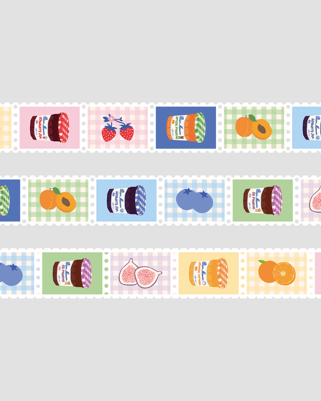 Jam Stamp Washi Tape