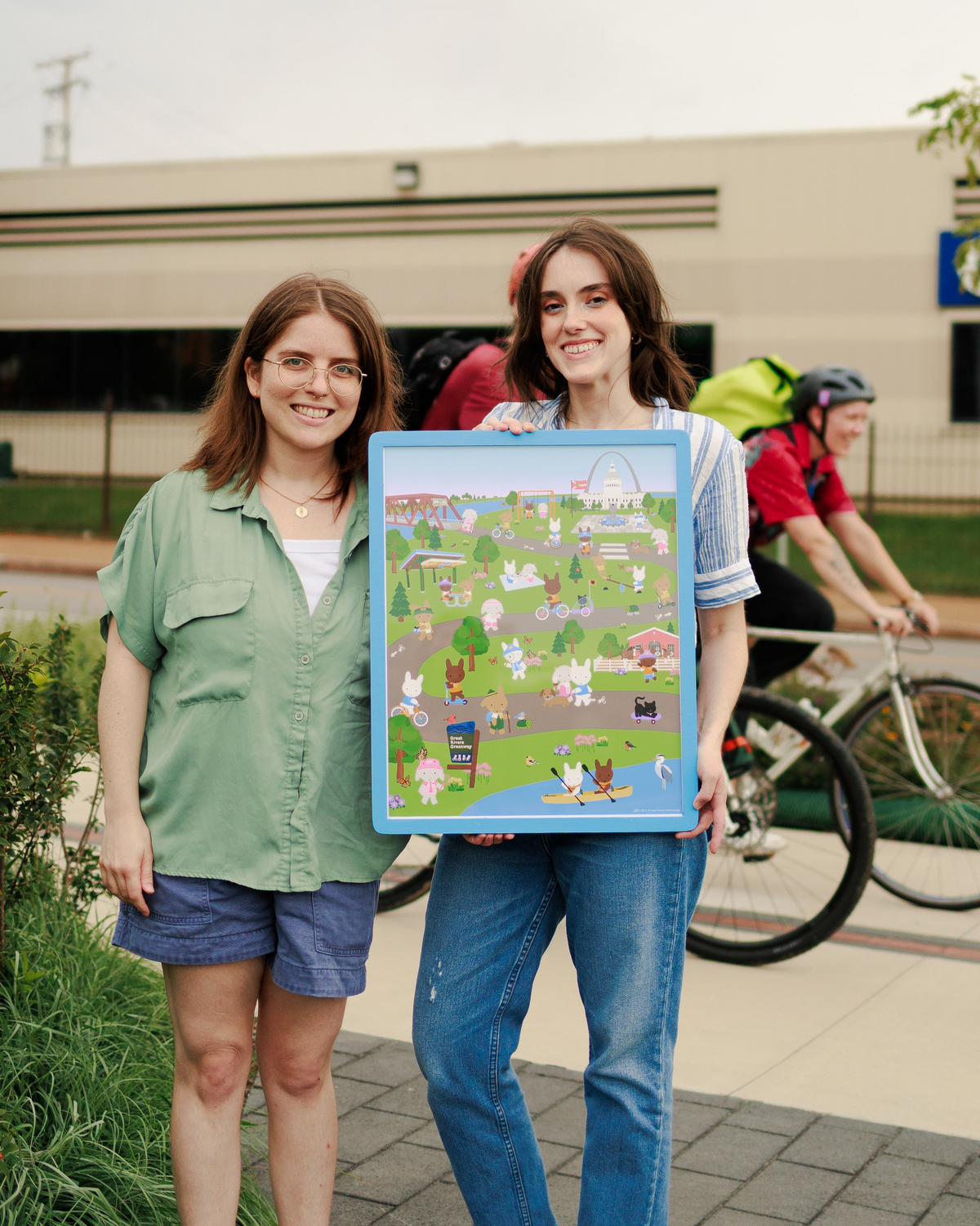 Greenway Pals Art Print - Clem & Co x Great Rivers Greenway