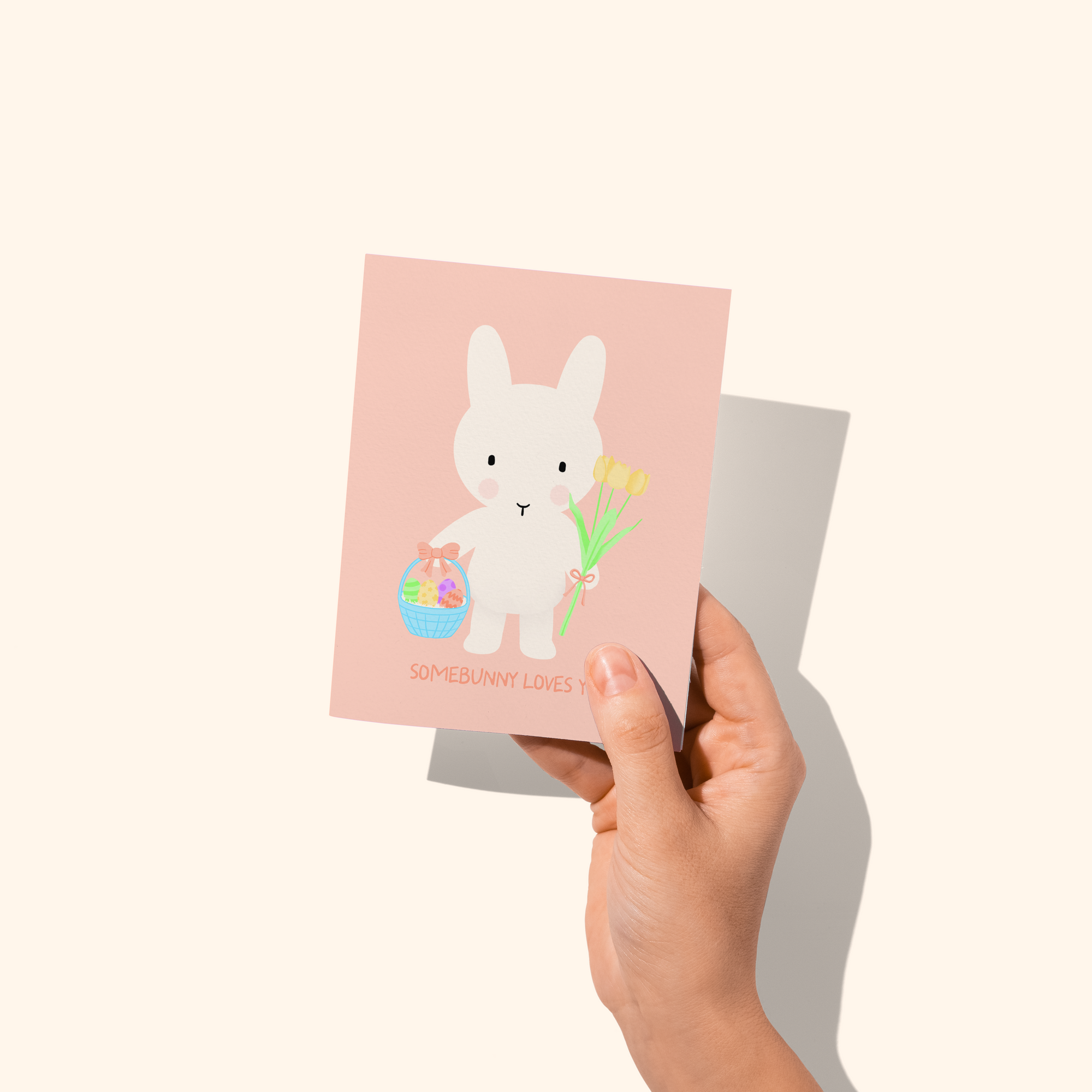 Somebunny Loves You Easter Card