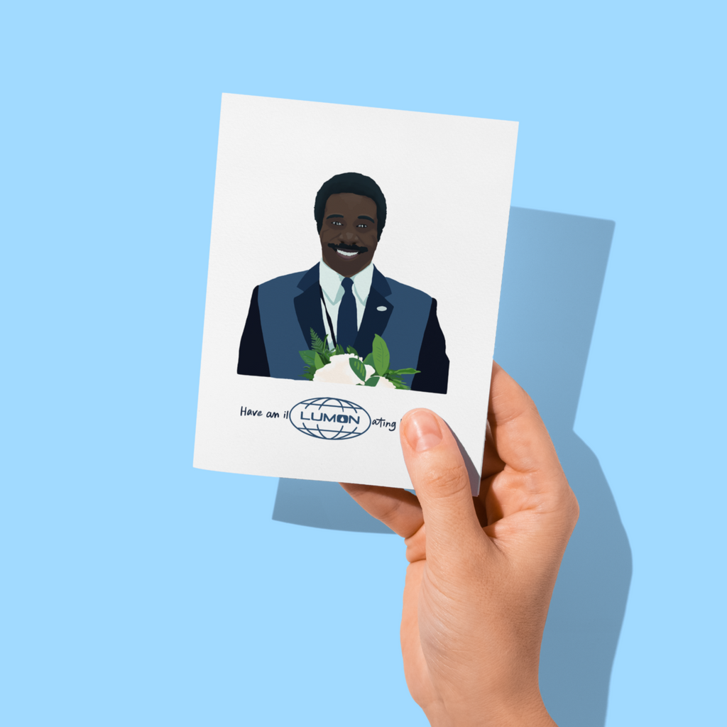 Have an il-Lumon-ating Birthday (Severance) Card