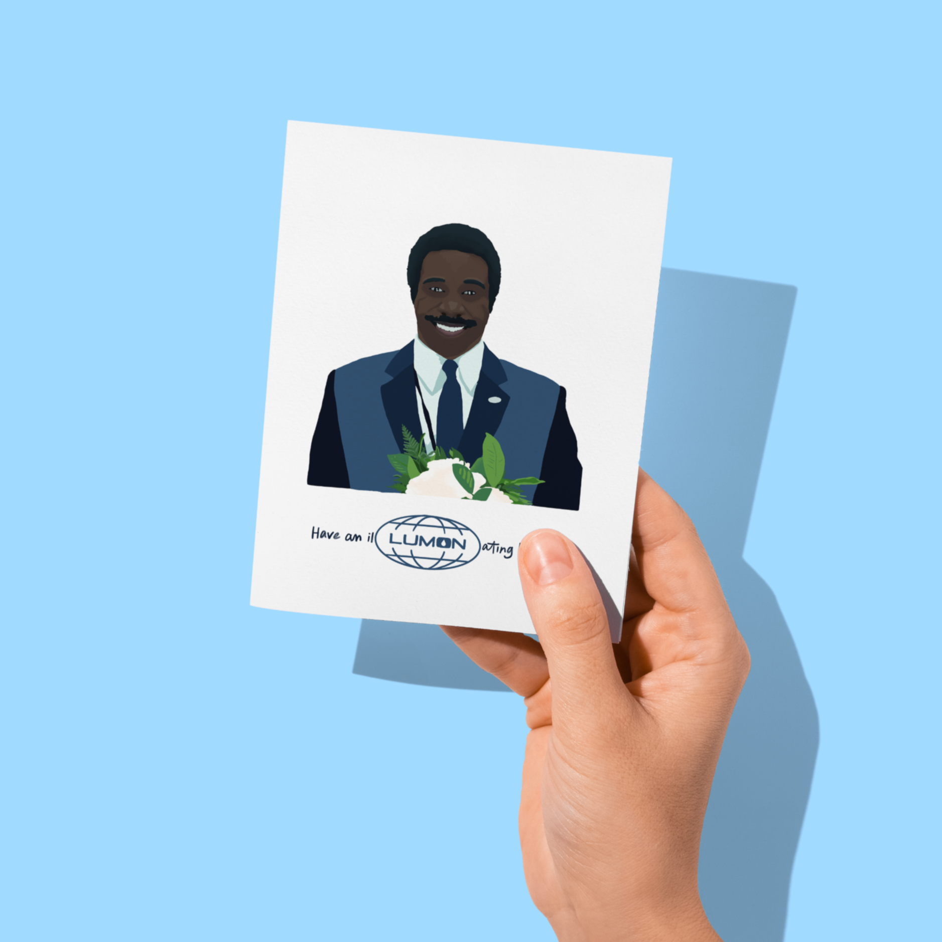 Have an il-Lumon-ating Birthday (Severance) Card