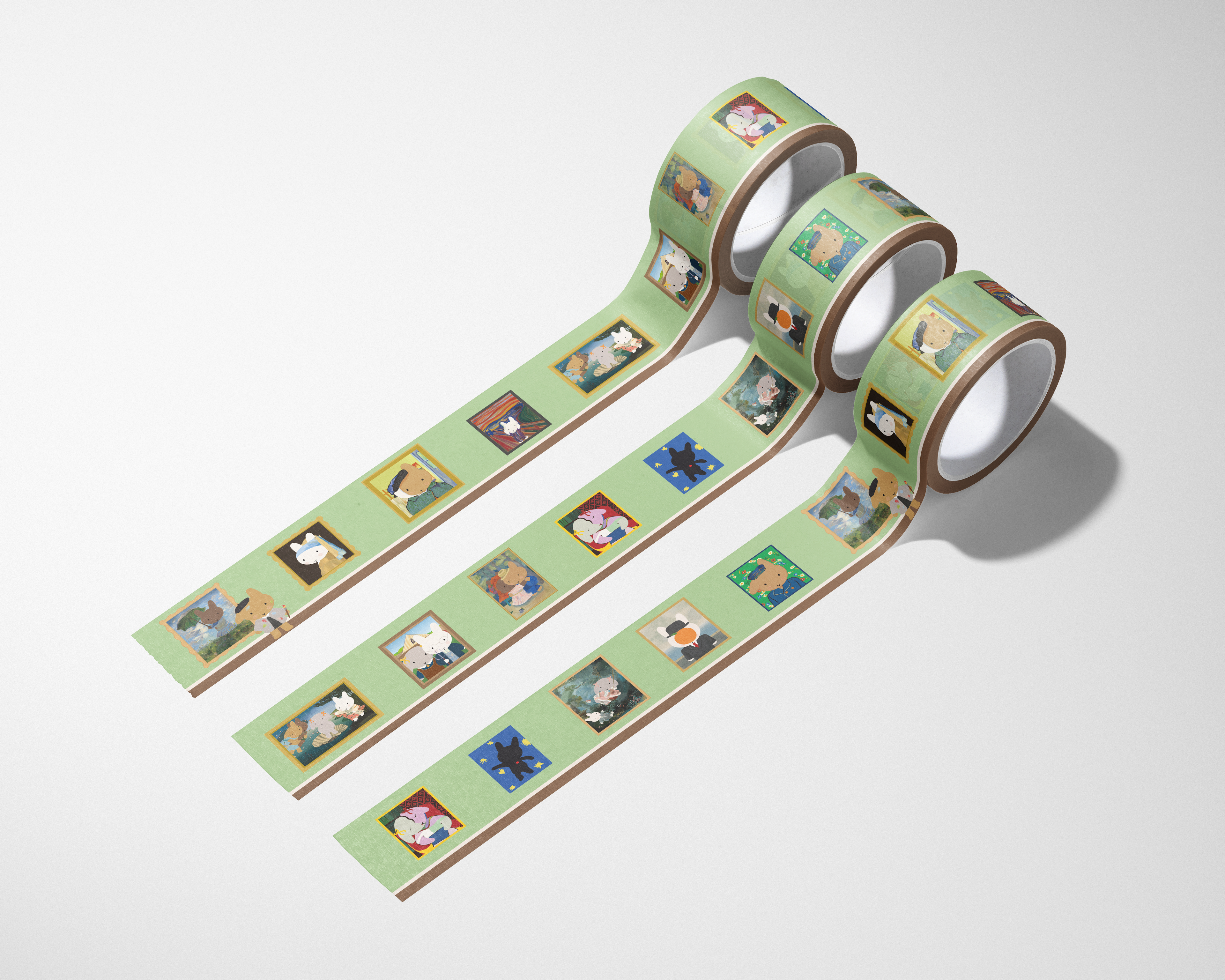 Masterpieces by Claude Bunet Washi Tape