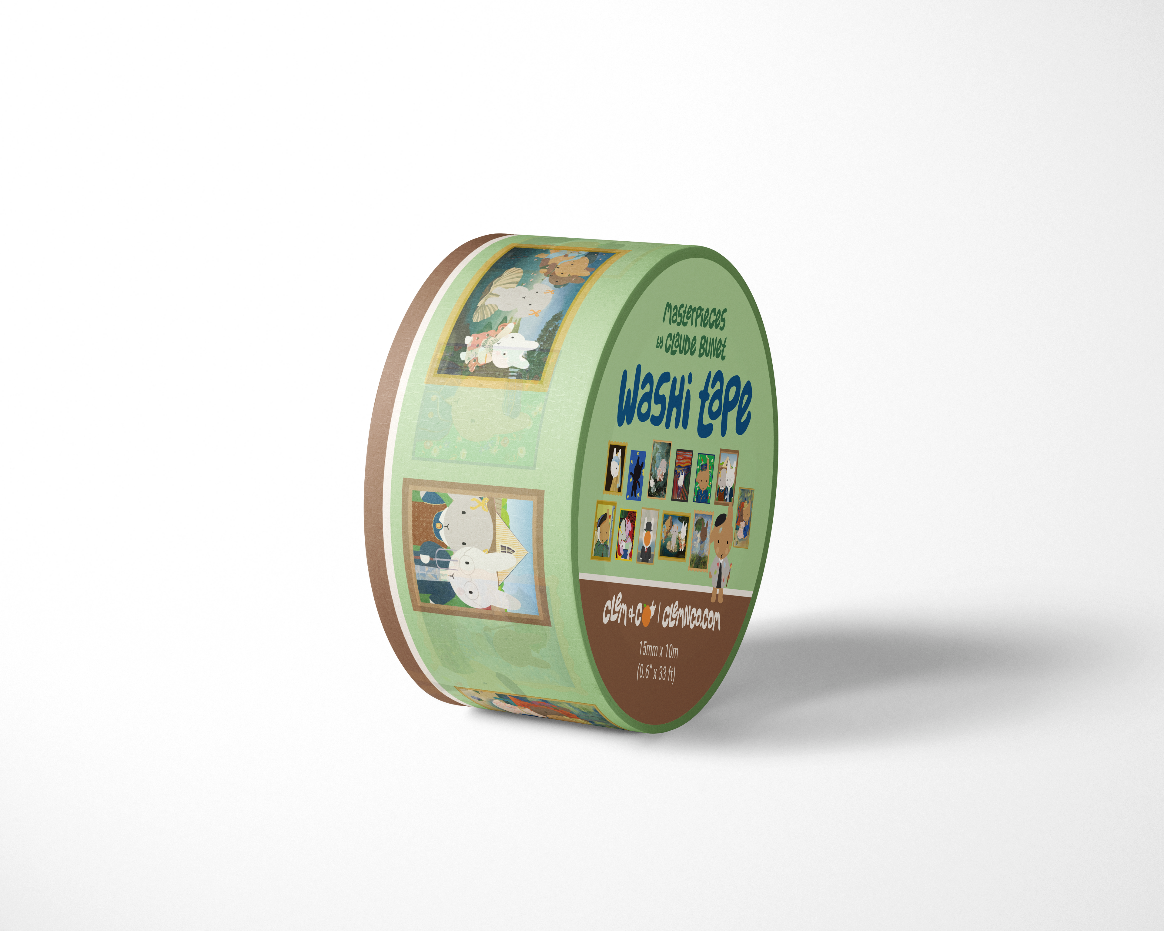 Masterpieces by Claude Bunet Washi Tape