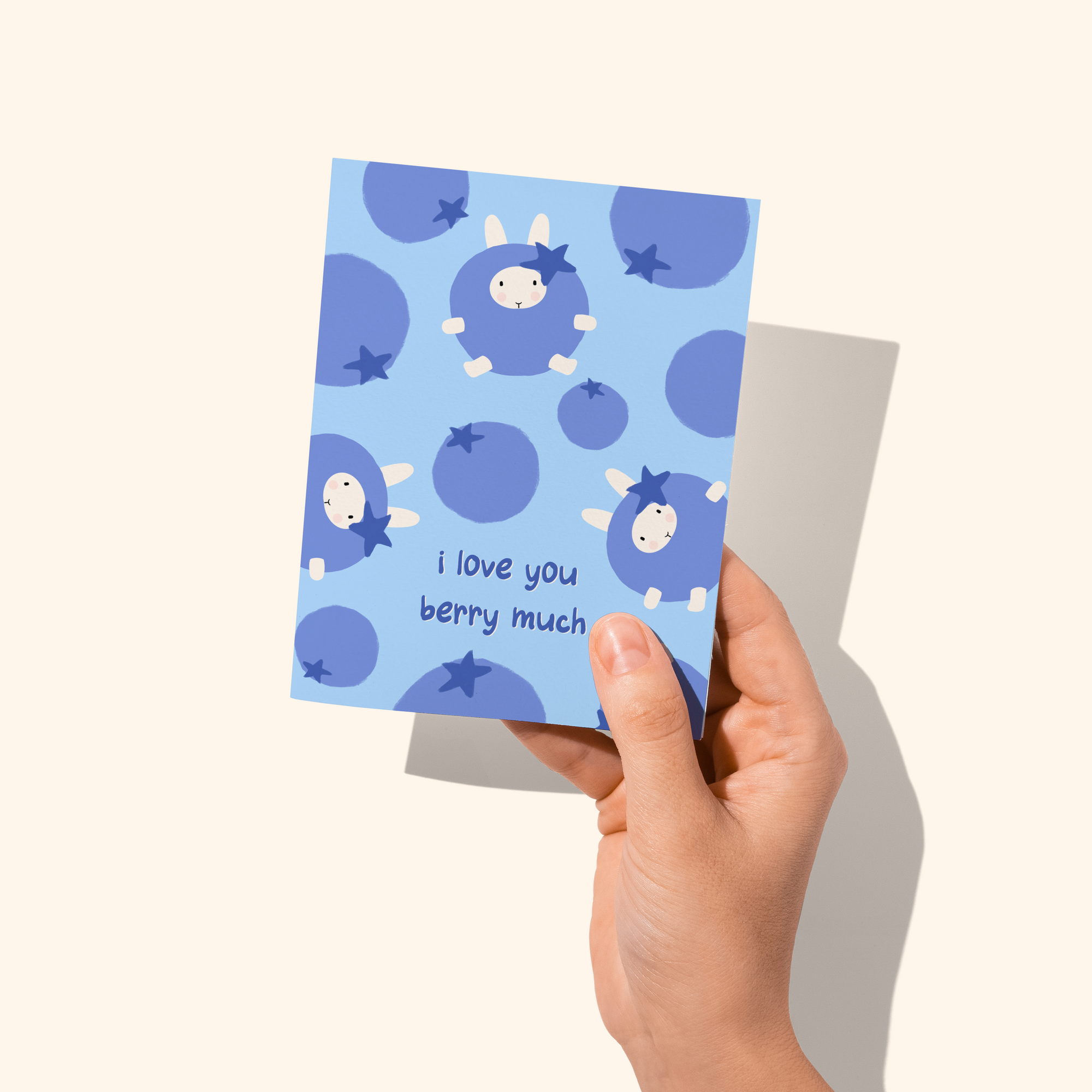 I Love You Berry Much Card