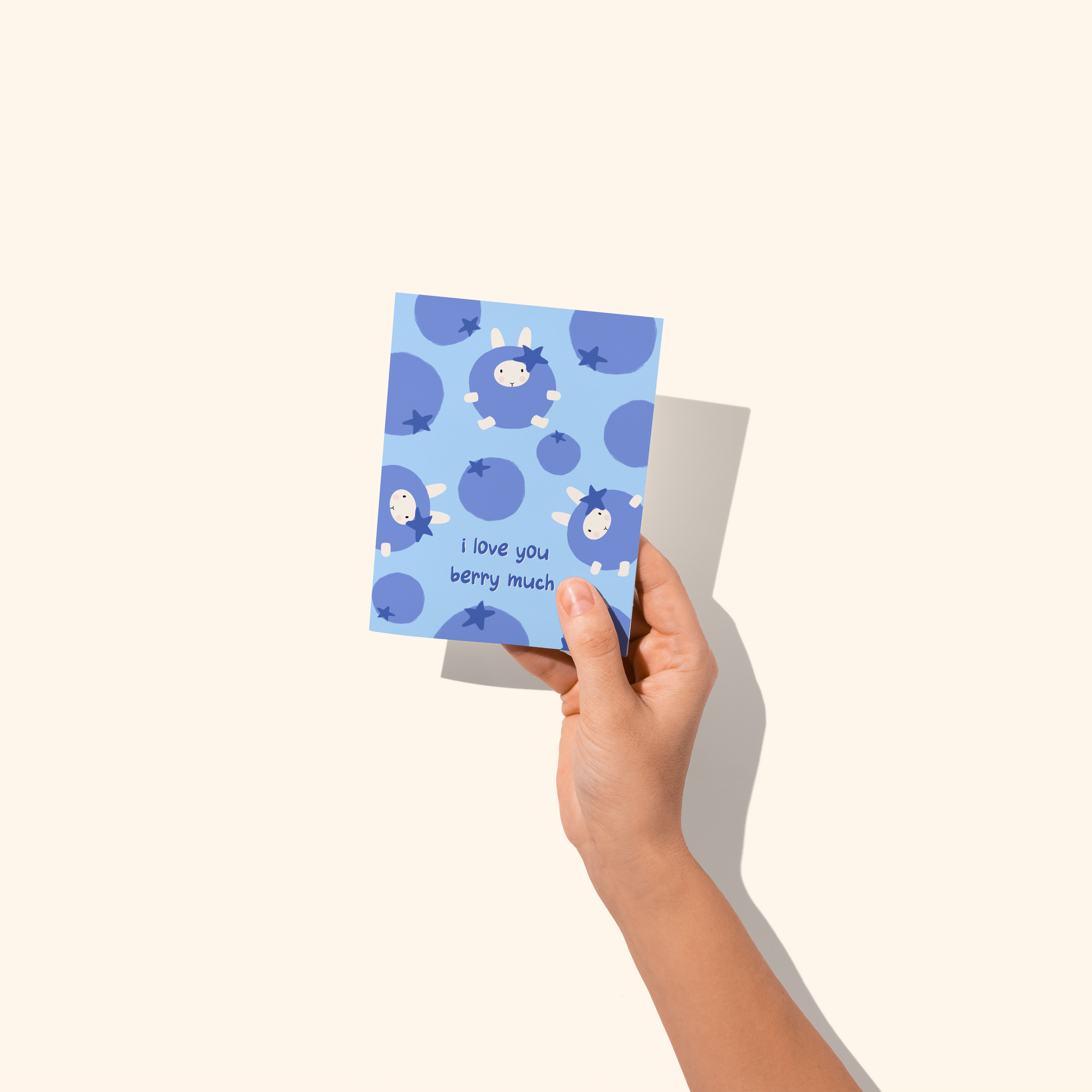 I Love You Berry Much Card