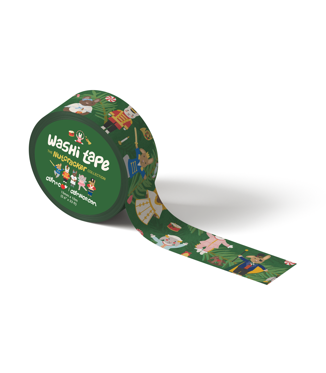 Holiday Washi/Paper Tape - The Nutcracker Collection