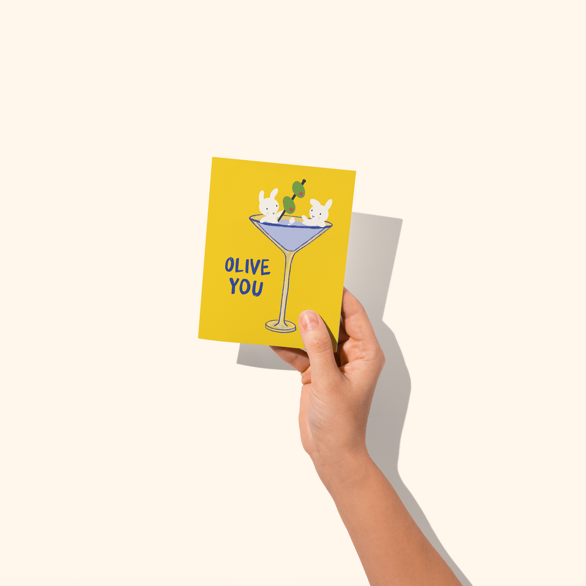 Olive You Card