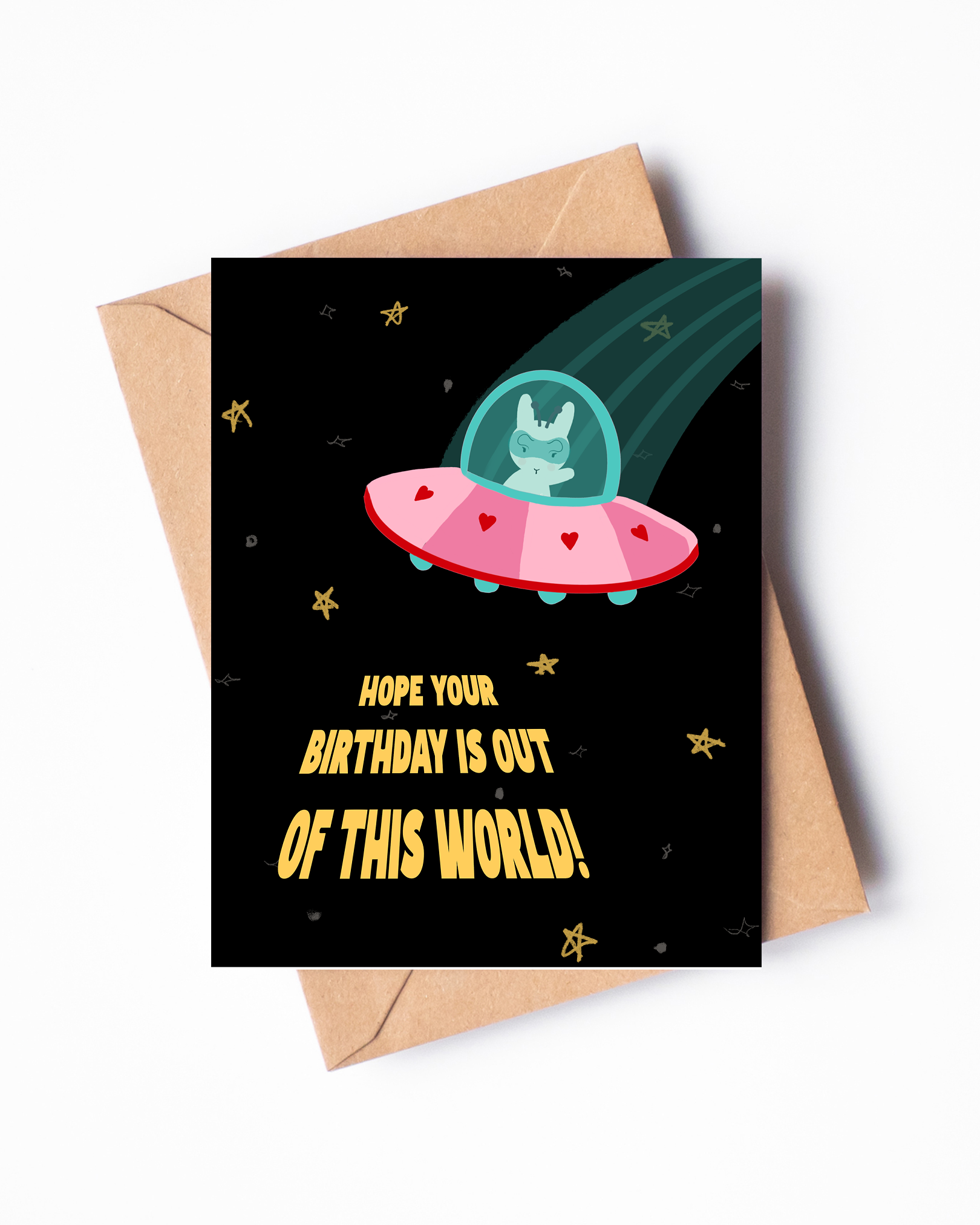 Hope Your Birthday is Out of This World Birthday Card