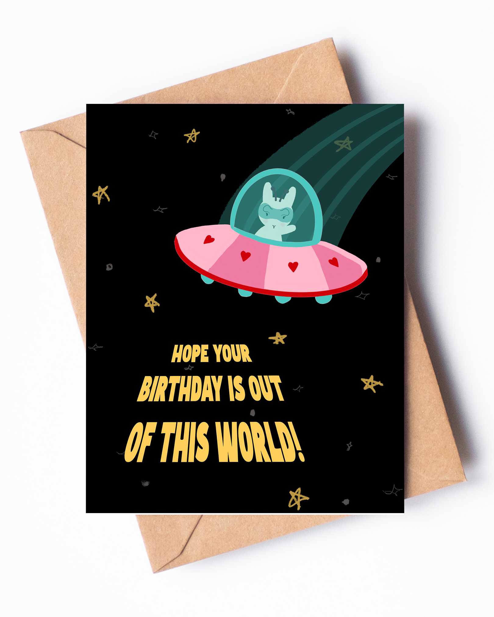 Hope Your Birthday is Out of This World Birthday Card