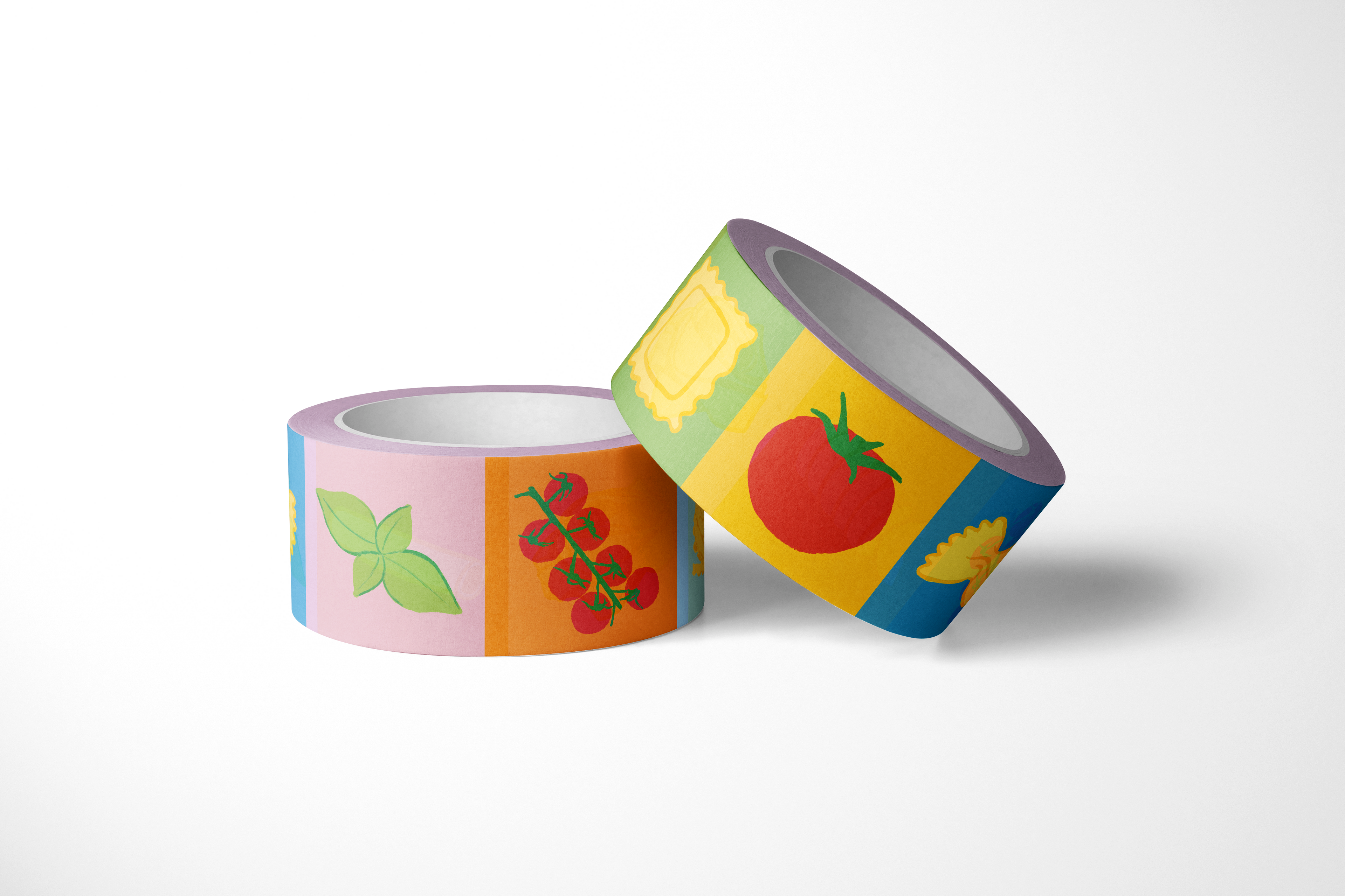 Washi / Paper Tape - Pasta Party!