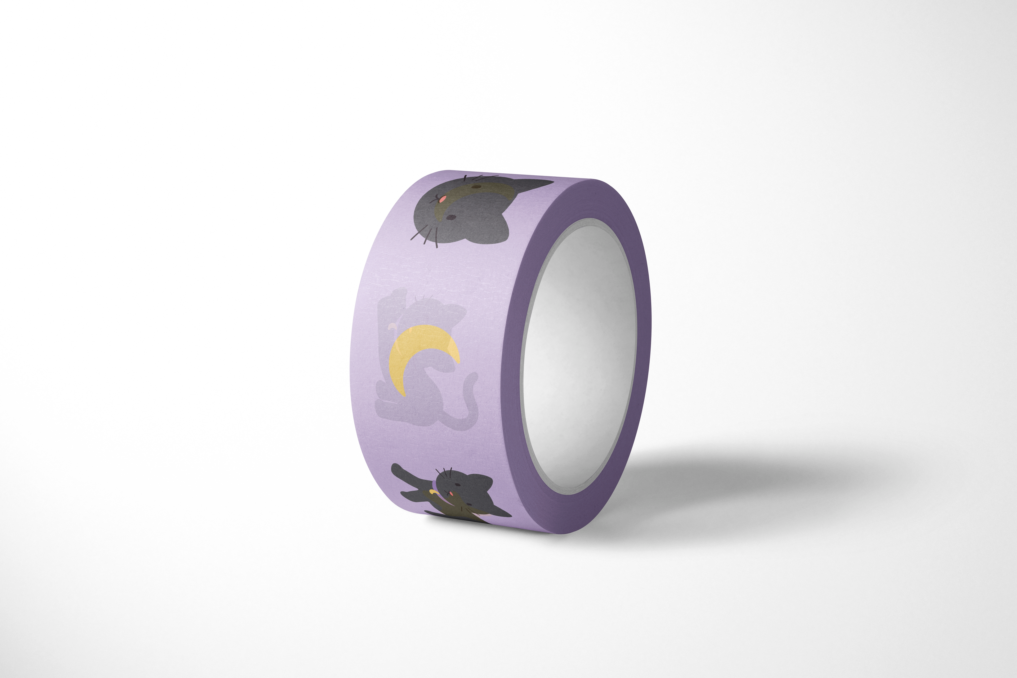 Phoebe the Black Cat Washi Tape