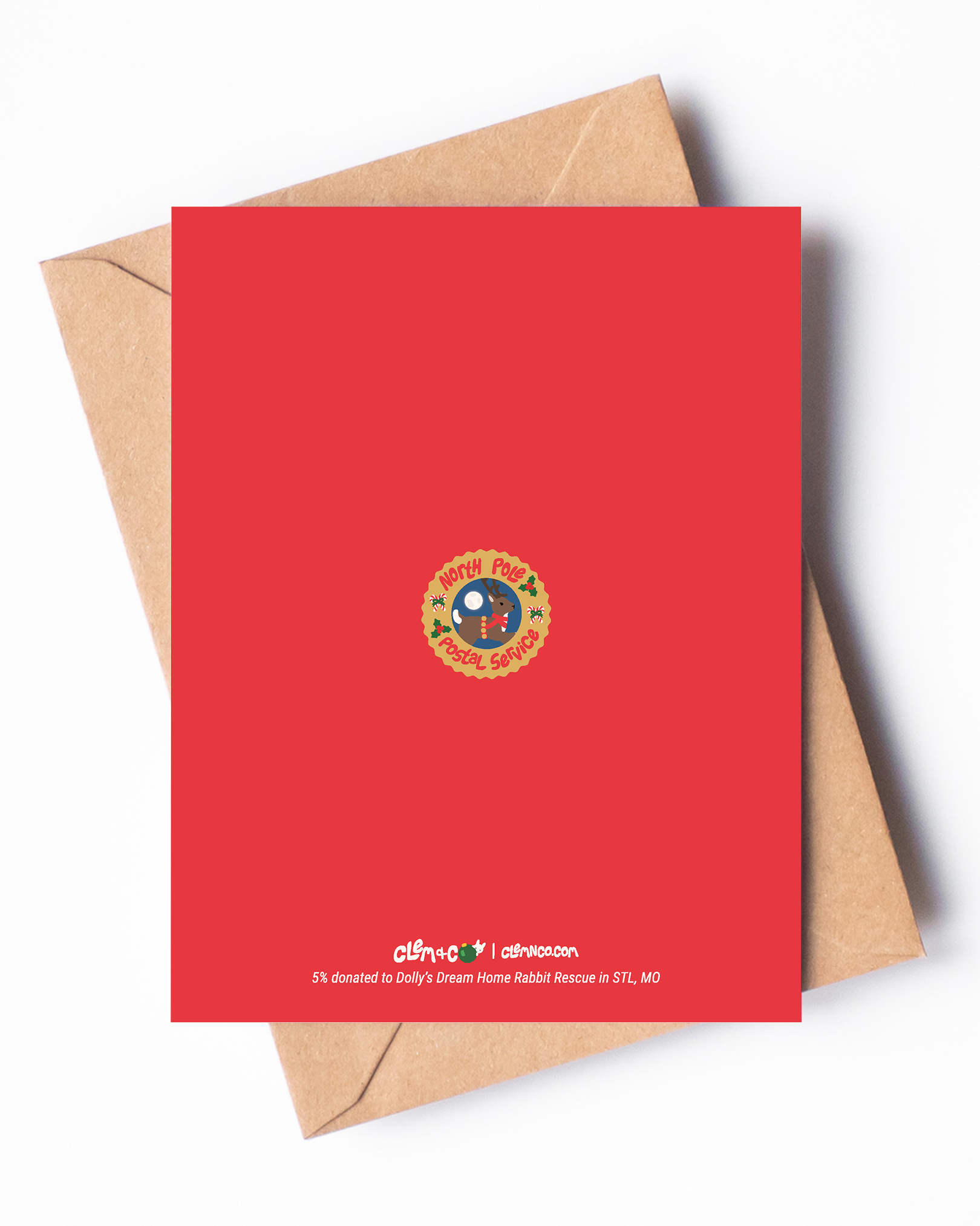 Saint Louis Stamp Christmas Card