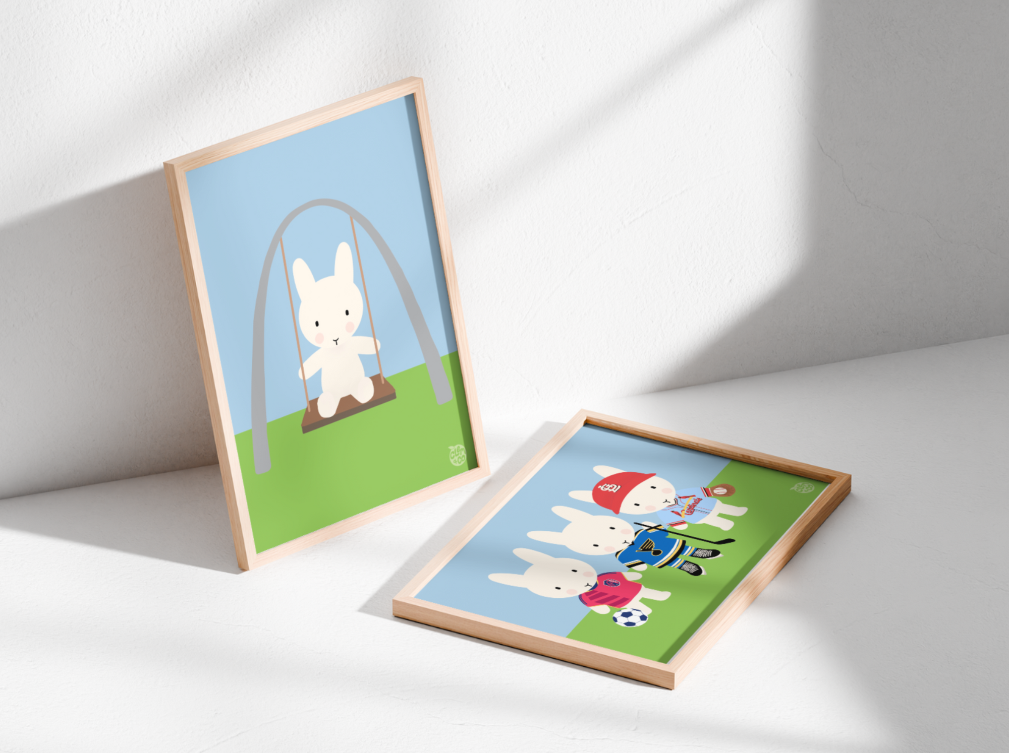 Clem Swinging on the Saint Louis Arch Print