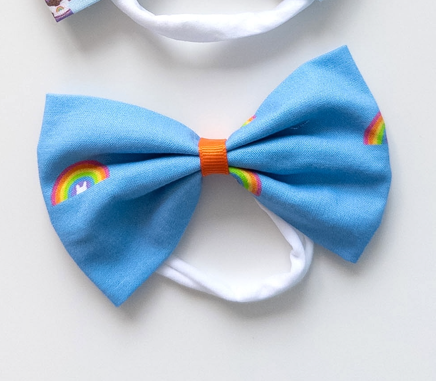 Pride Baby Headband Bow - Clem & Co x Sweets for Reese