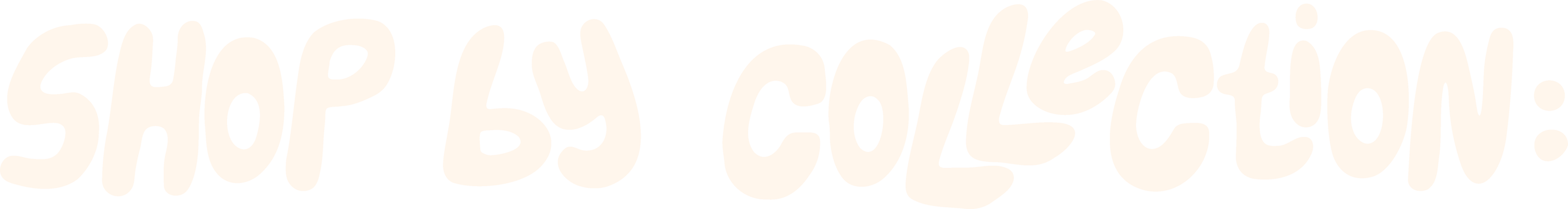 Text 'SHOP BY COLLECTION' in the decorative clem & co brand font 