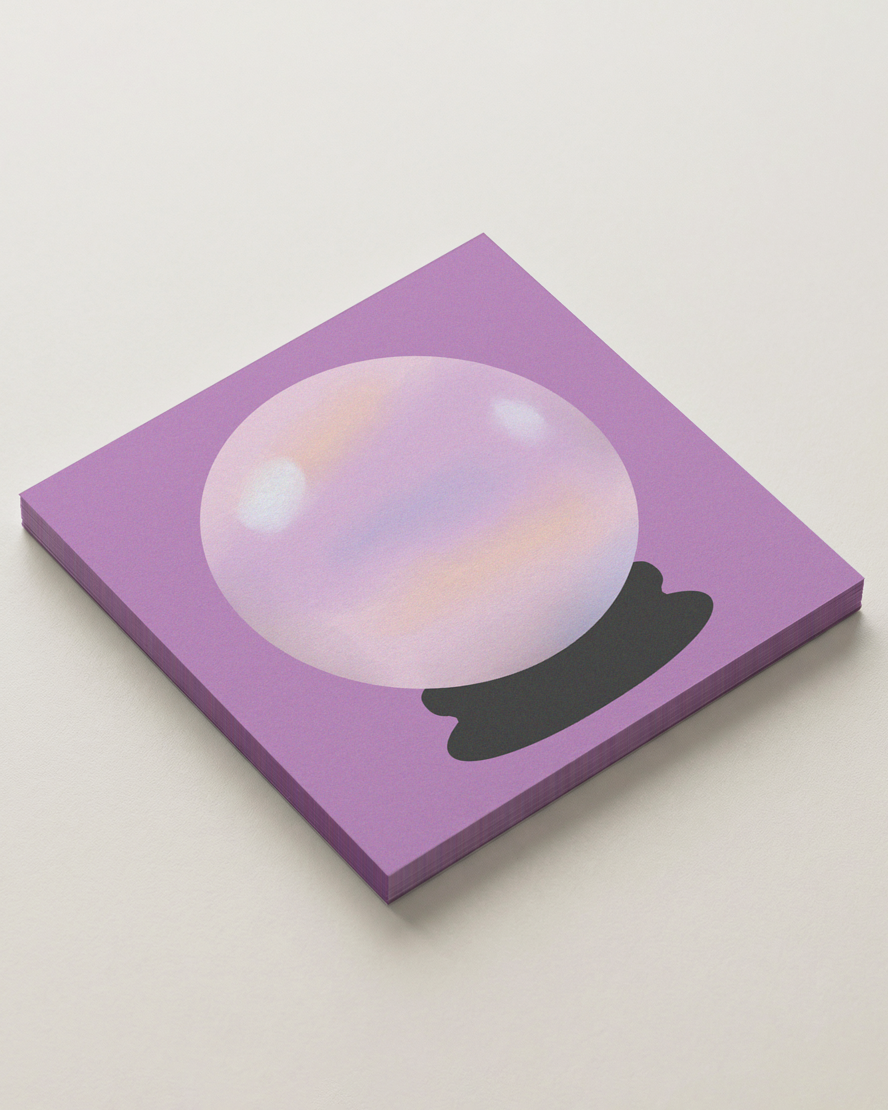 Crystal Ball Sticky Note