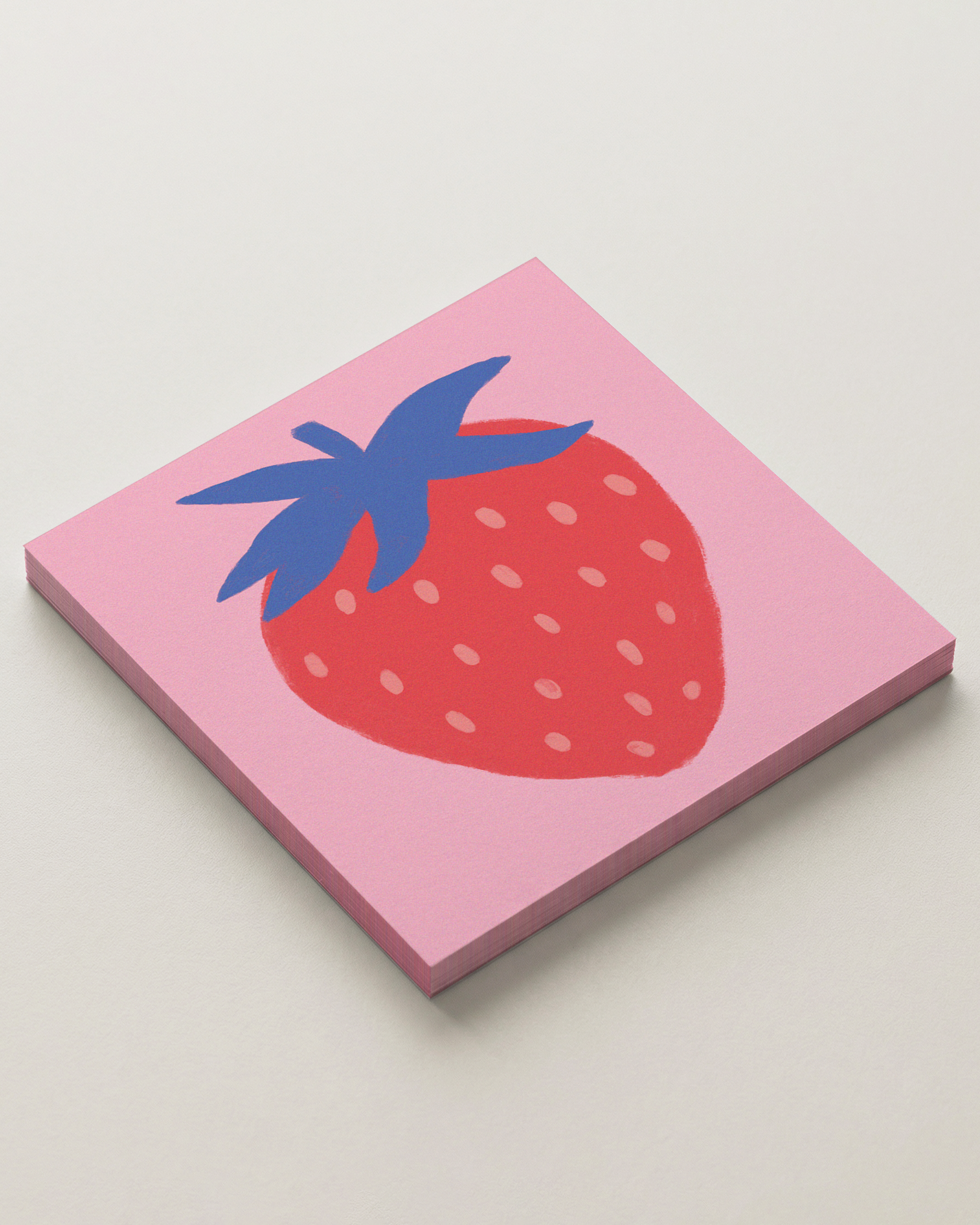 Strawberry Sticky Note