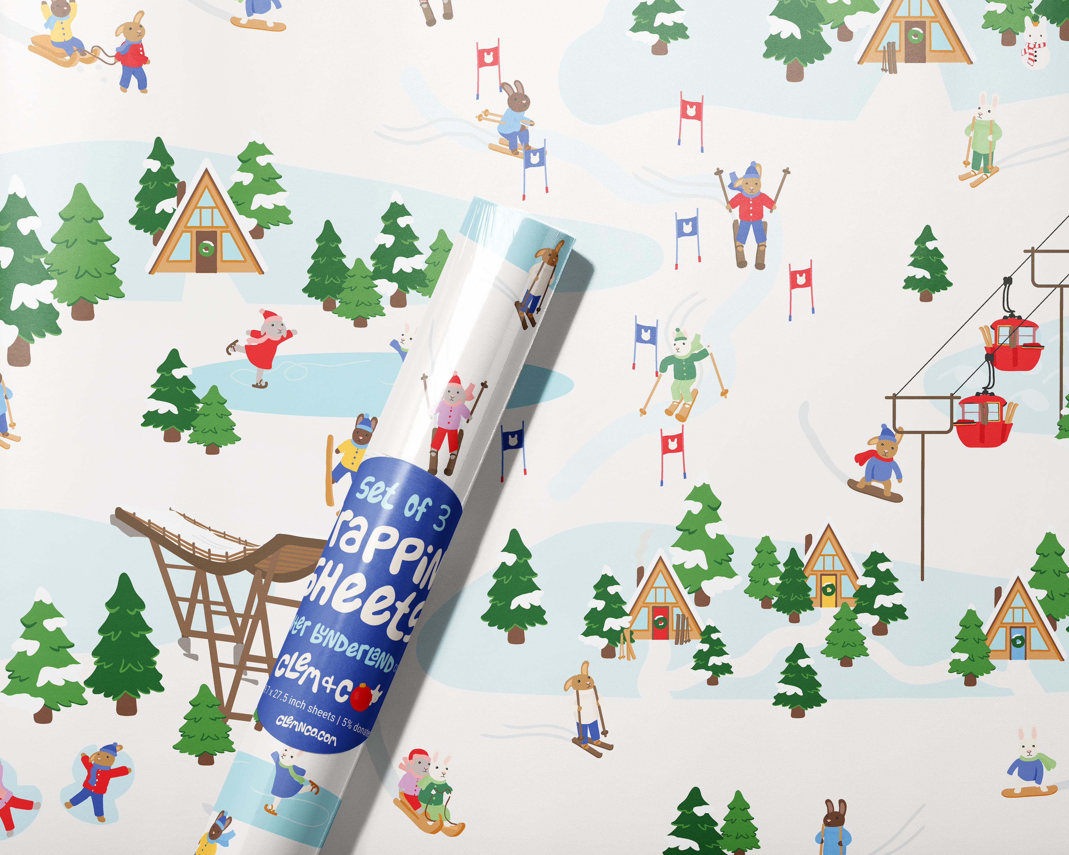 Holiday Gift Wrap: The Winter Bunderland Collection