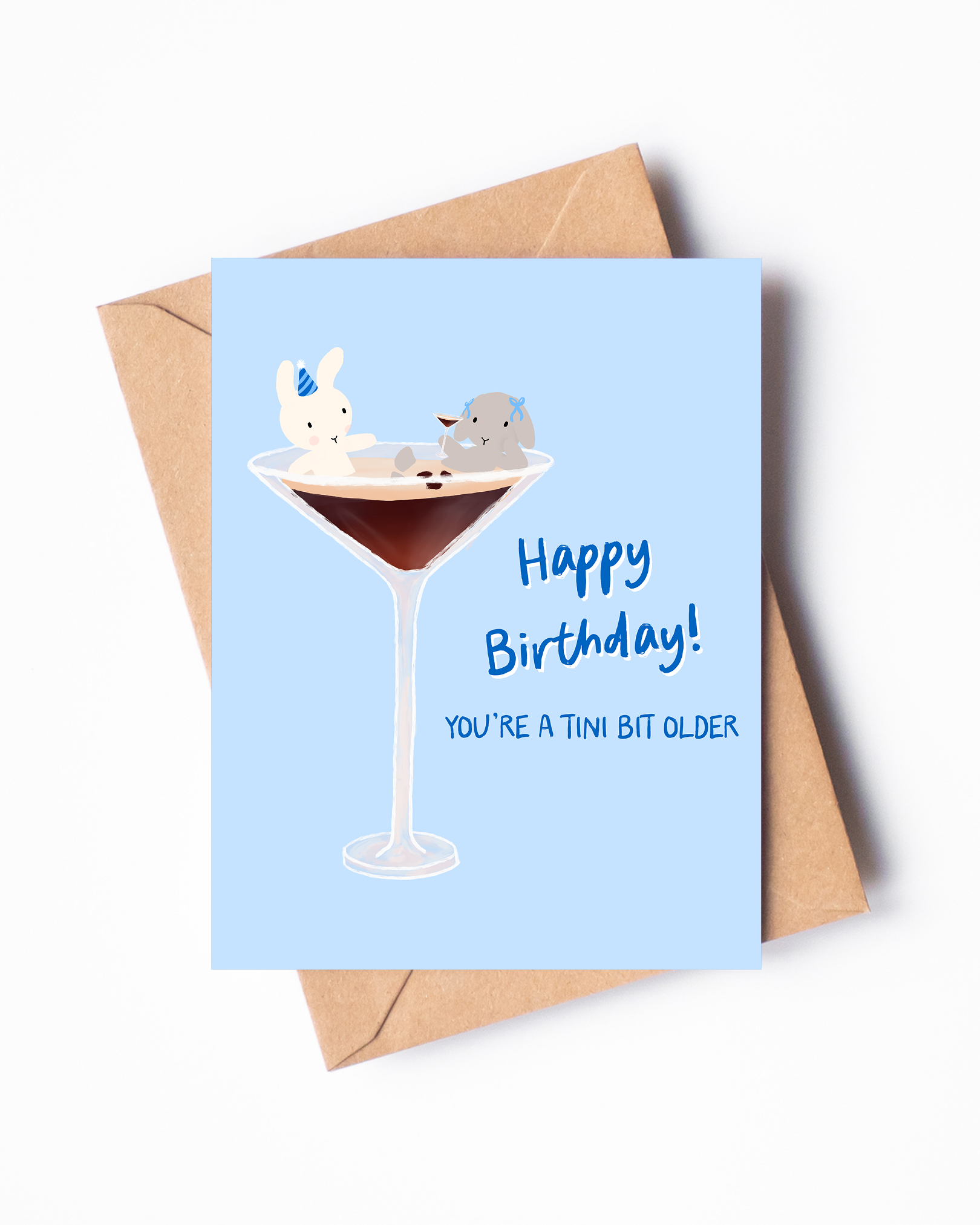 You're a Tini Bit Older Birthday Card