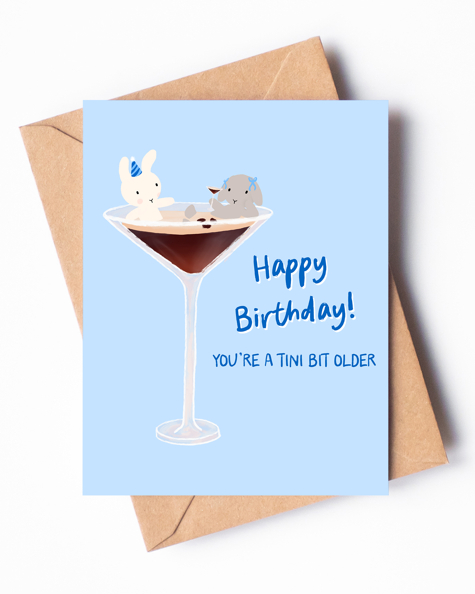 You're a Tini Bit Older Birthday Card