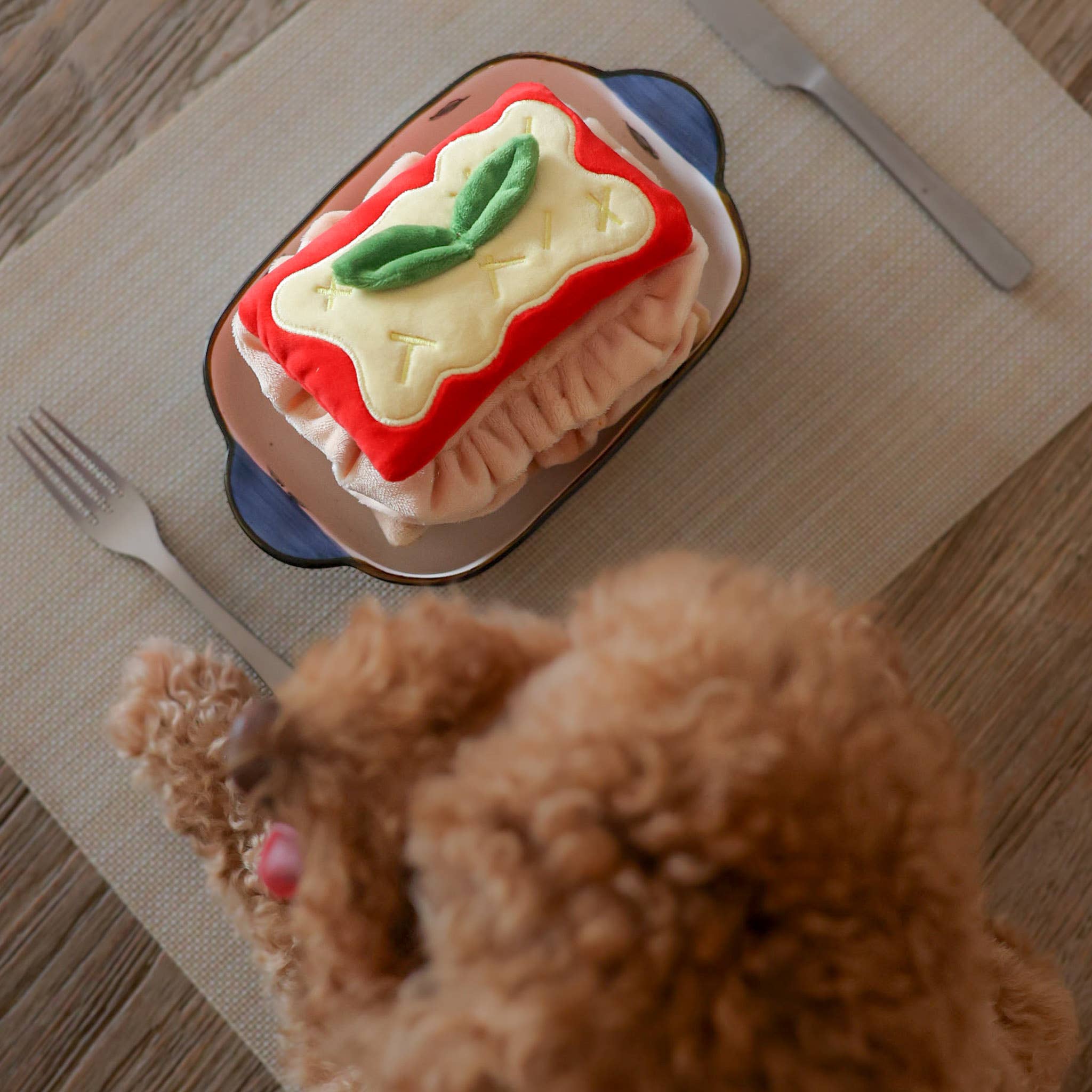 Lasagna Forage Toy