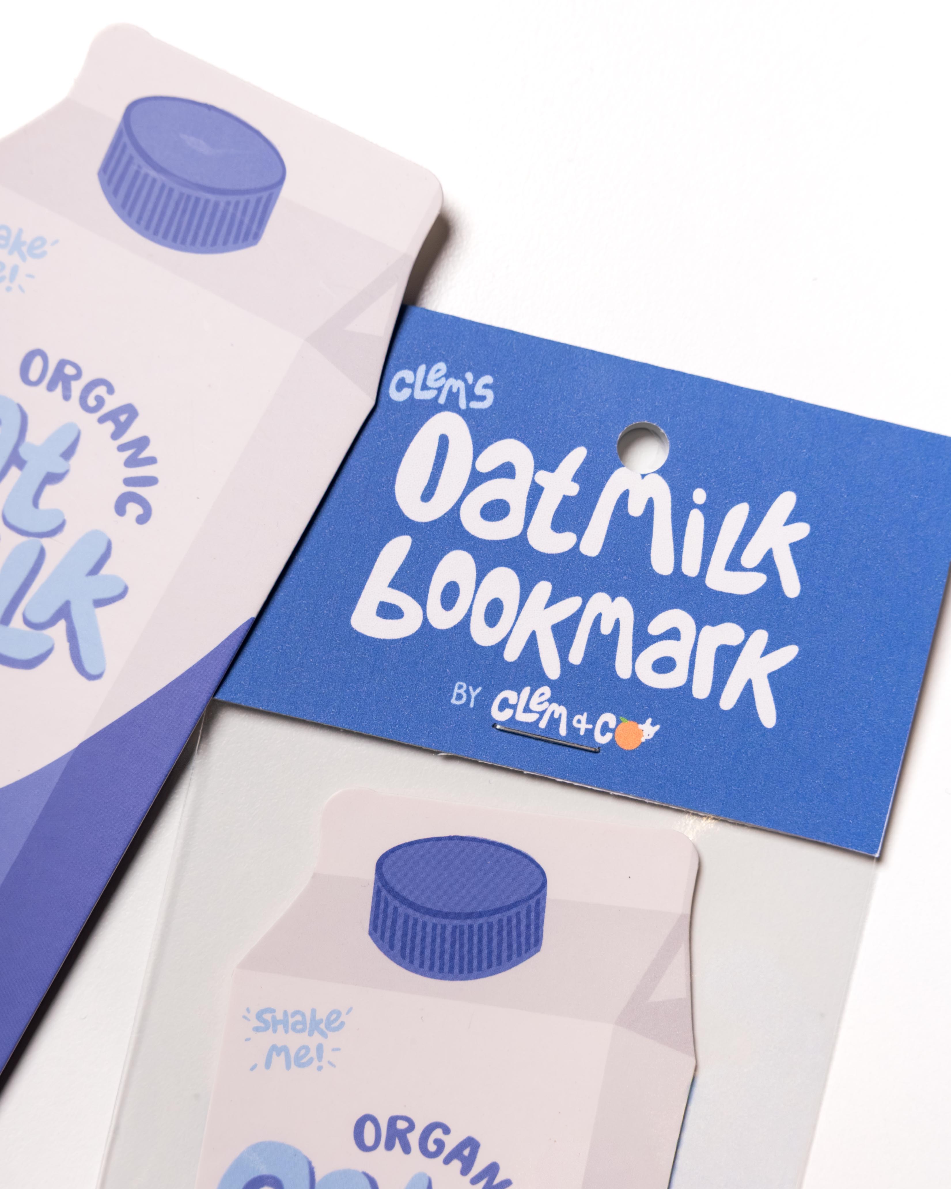 Oat Milk Bookmark