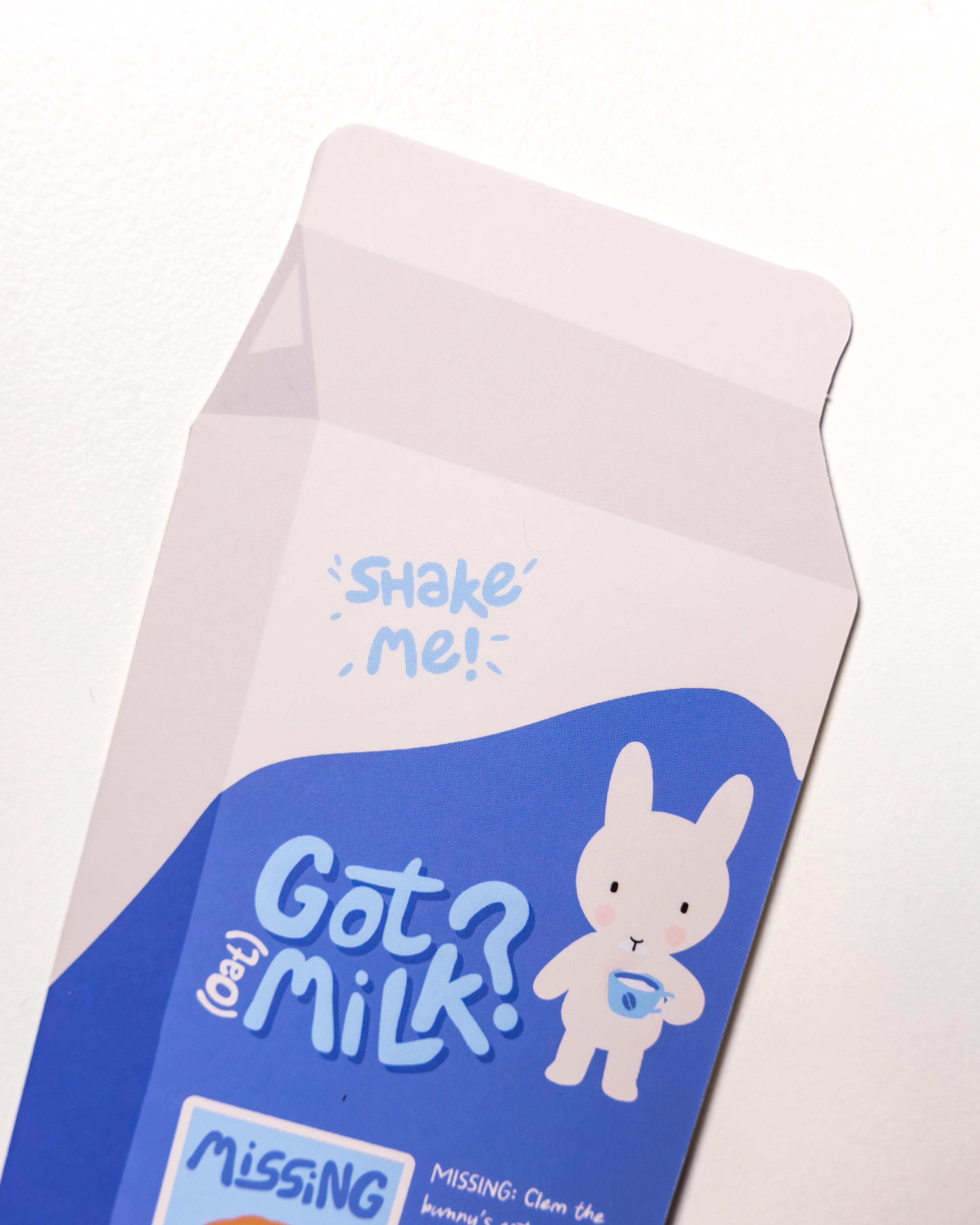 Oat Milk Bookmark