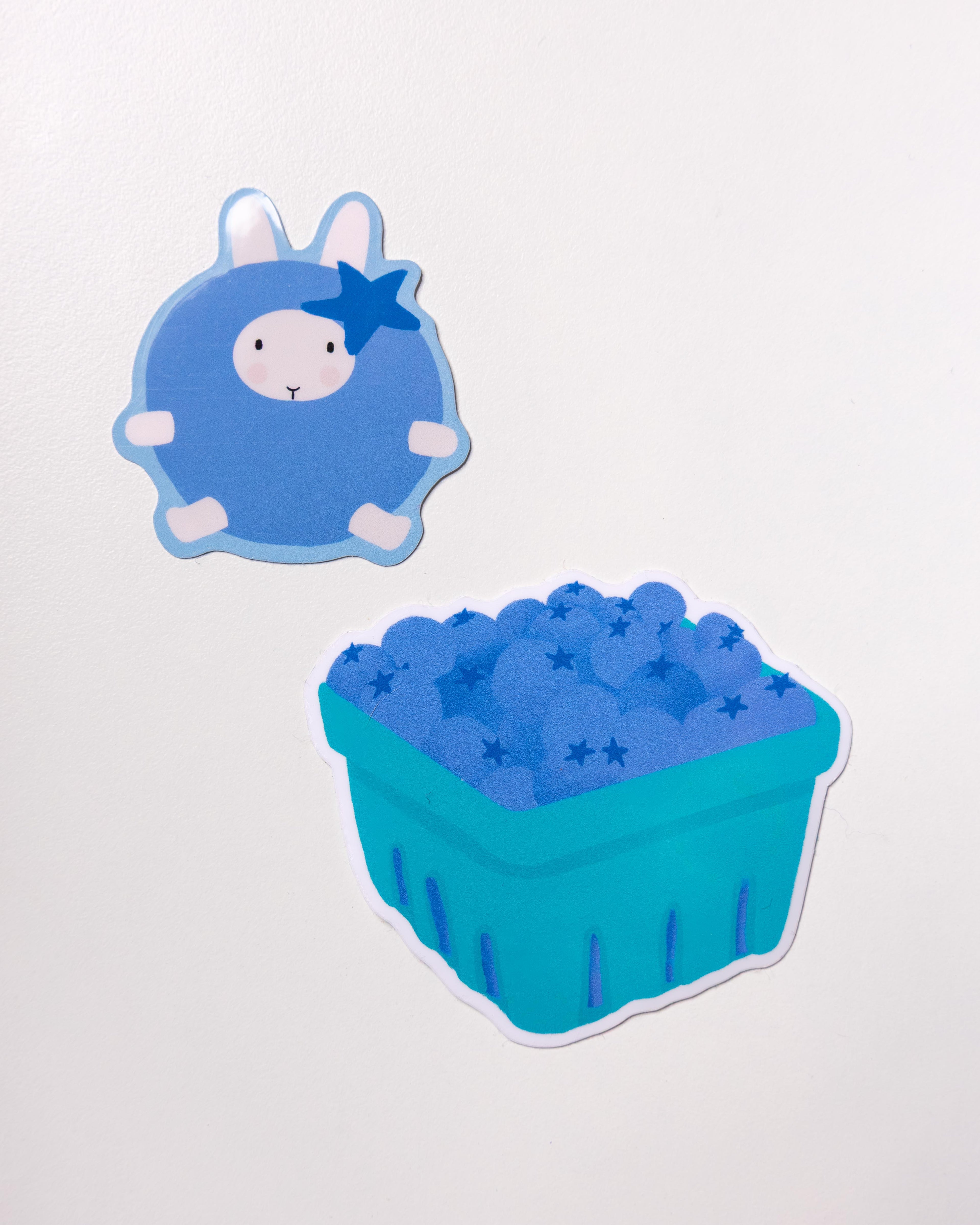 Blueberry Clem the Bun Sticker