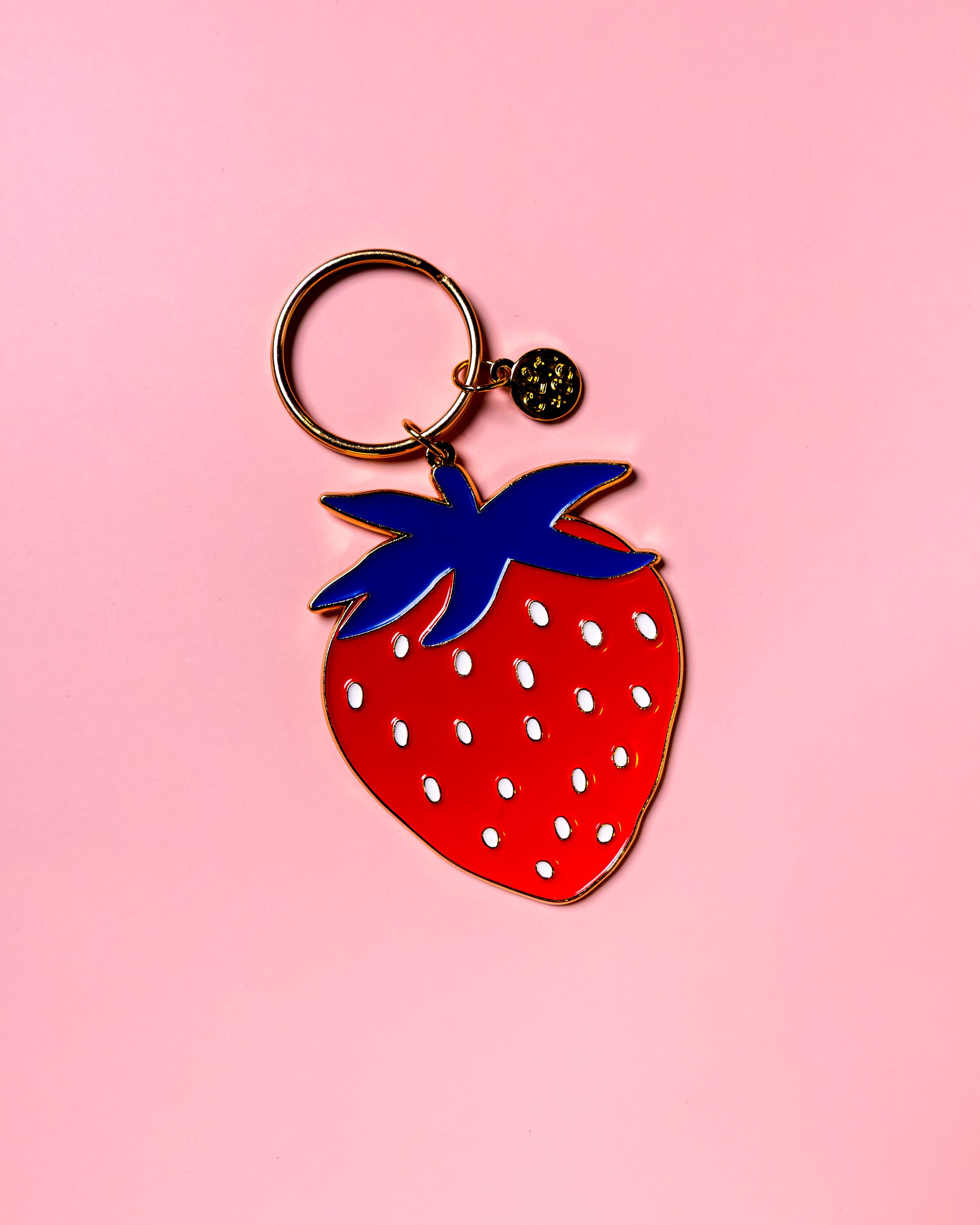 Strawberry Bag Charm