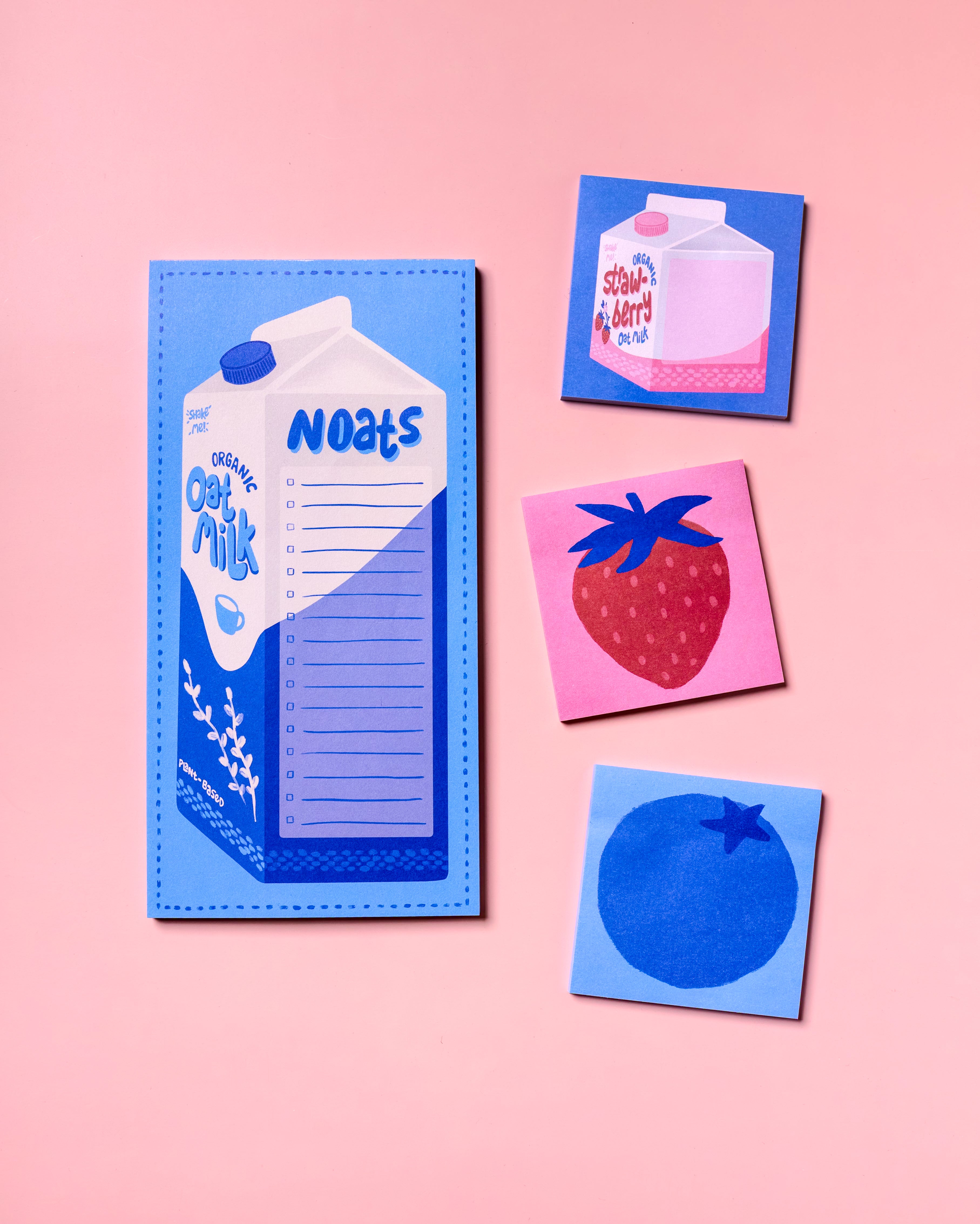 Clem's Blueberry Sticky Note