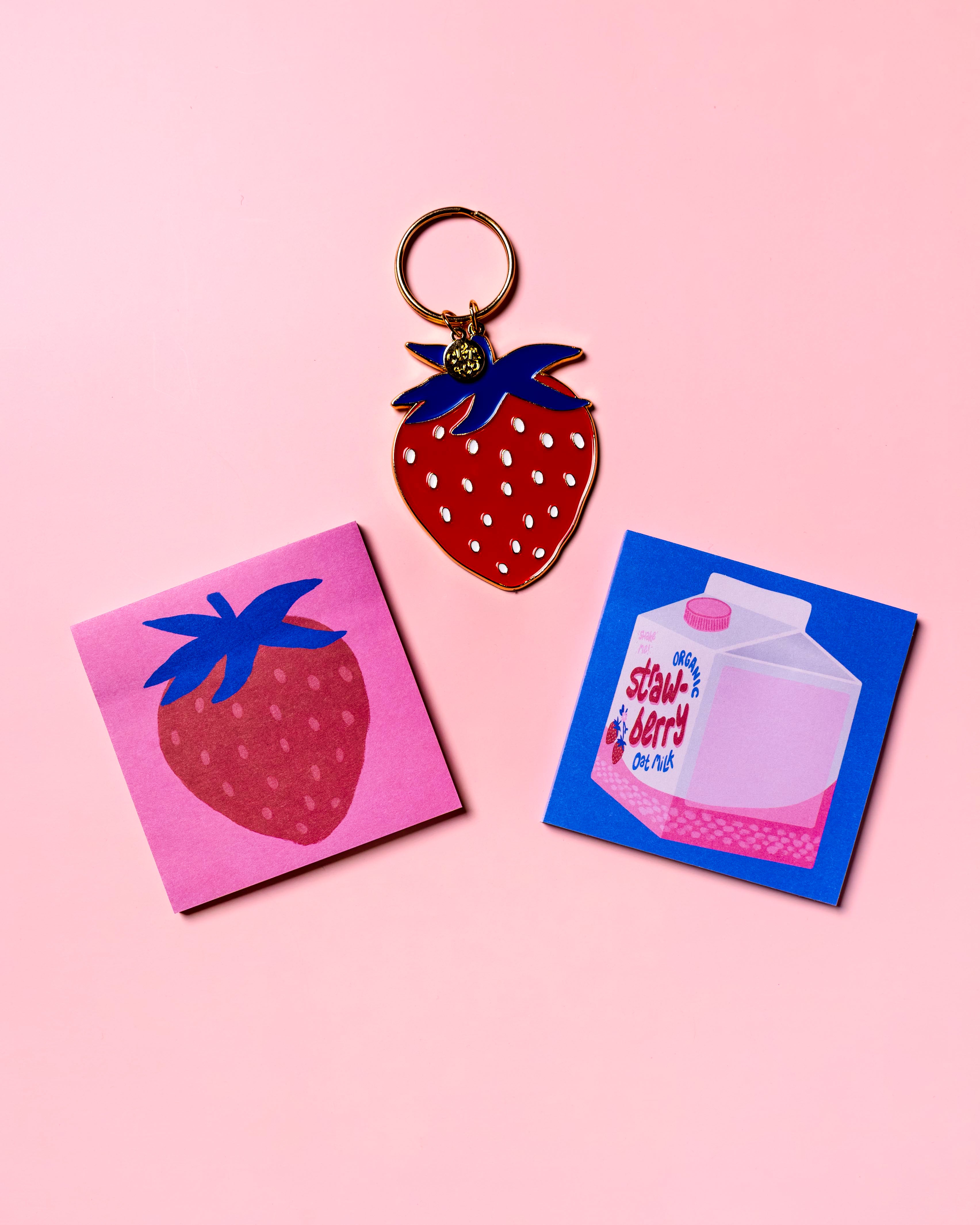 Strawberry Bag Charm