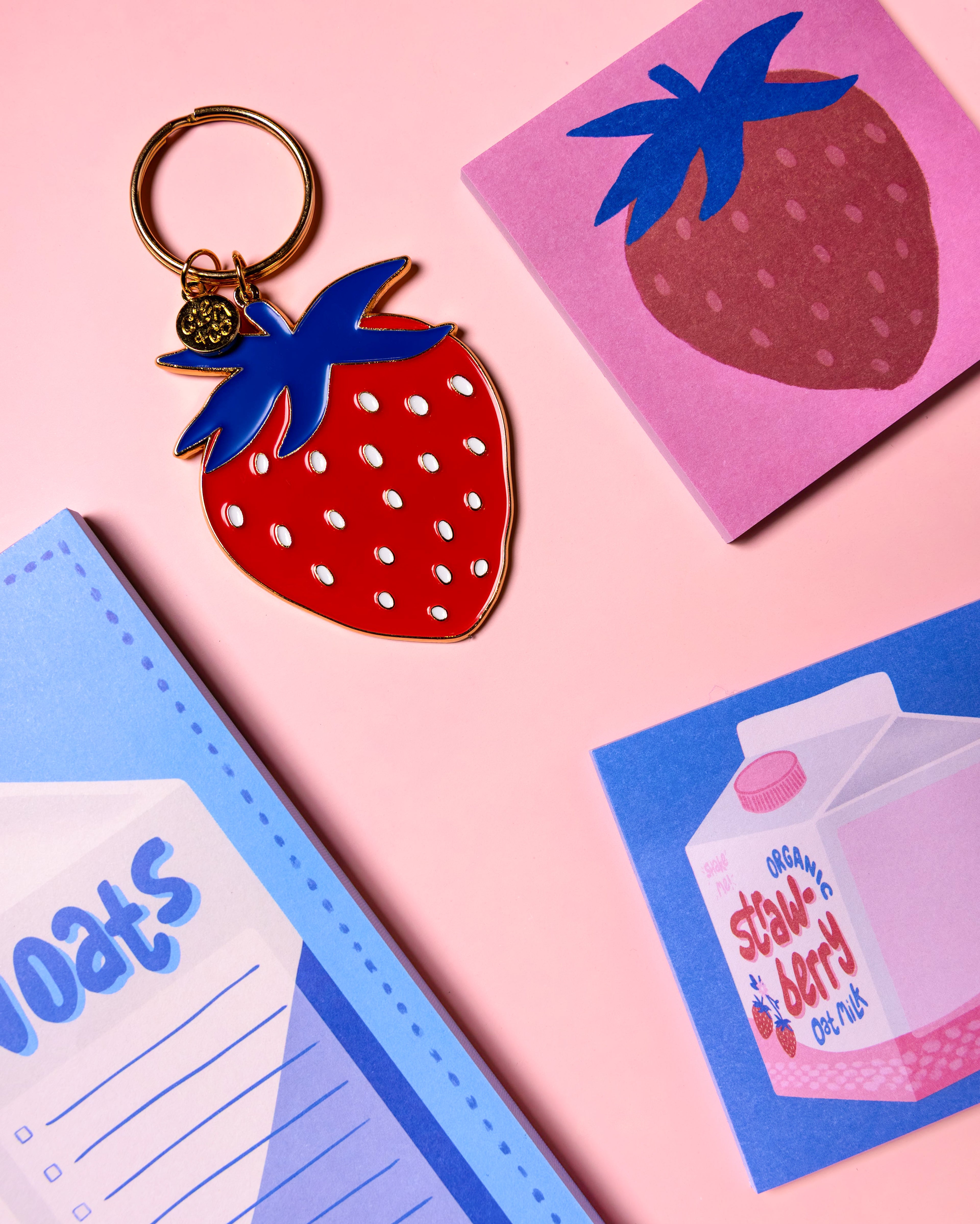 Berries & Cream Sticky Note Set