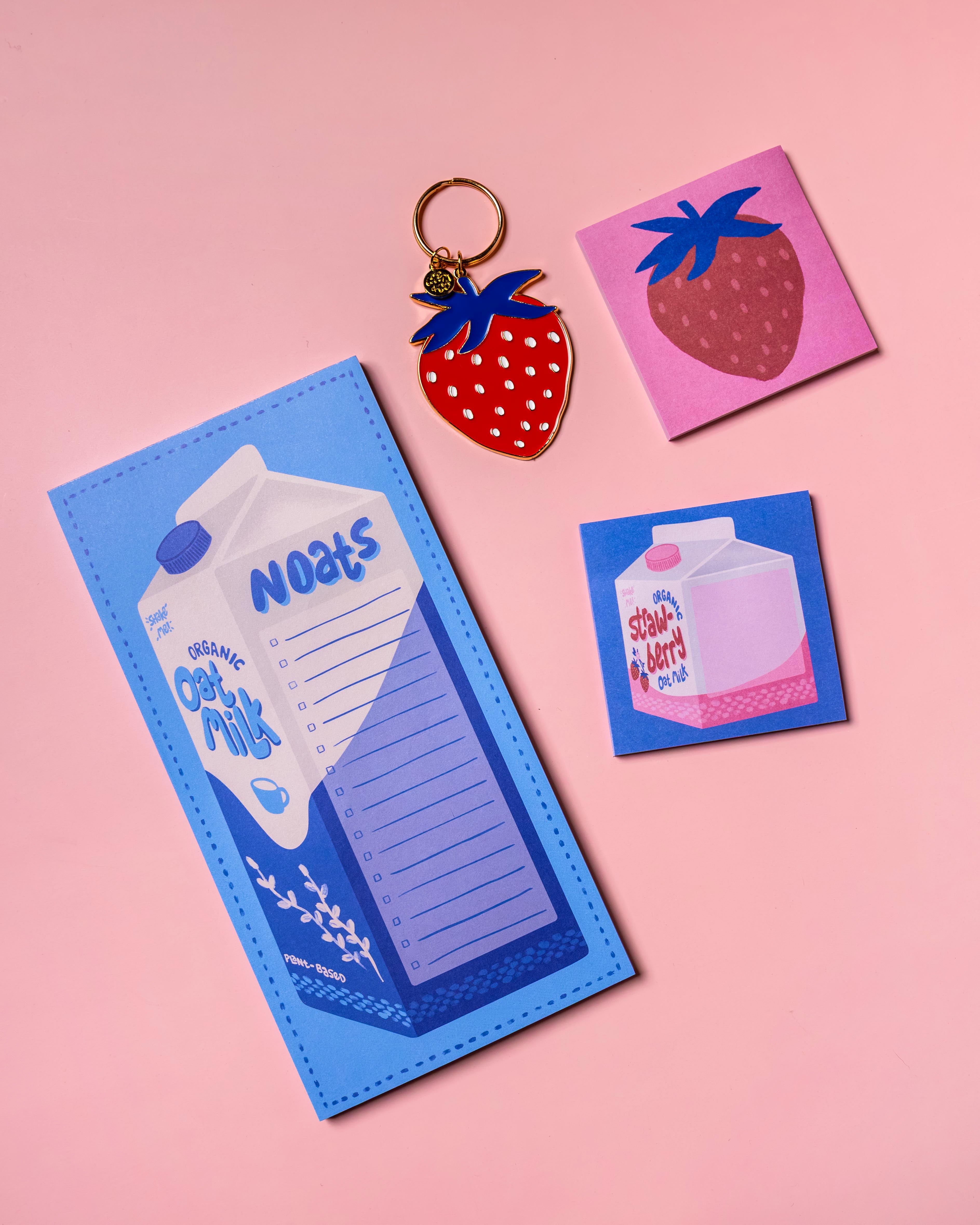 Strawberry Bag Charm