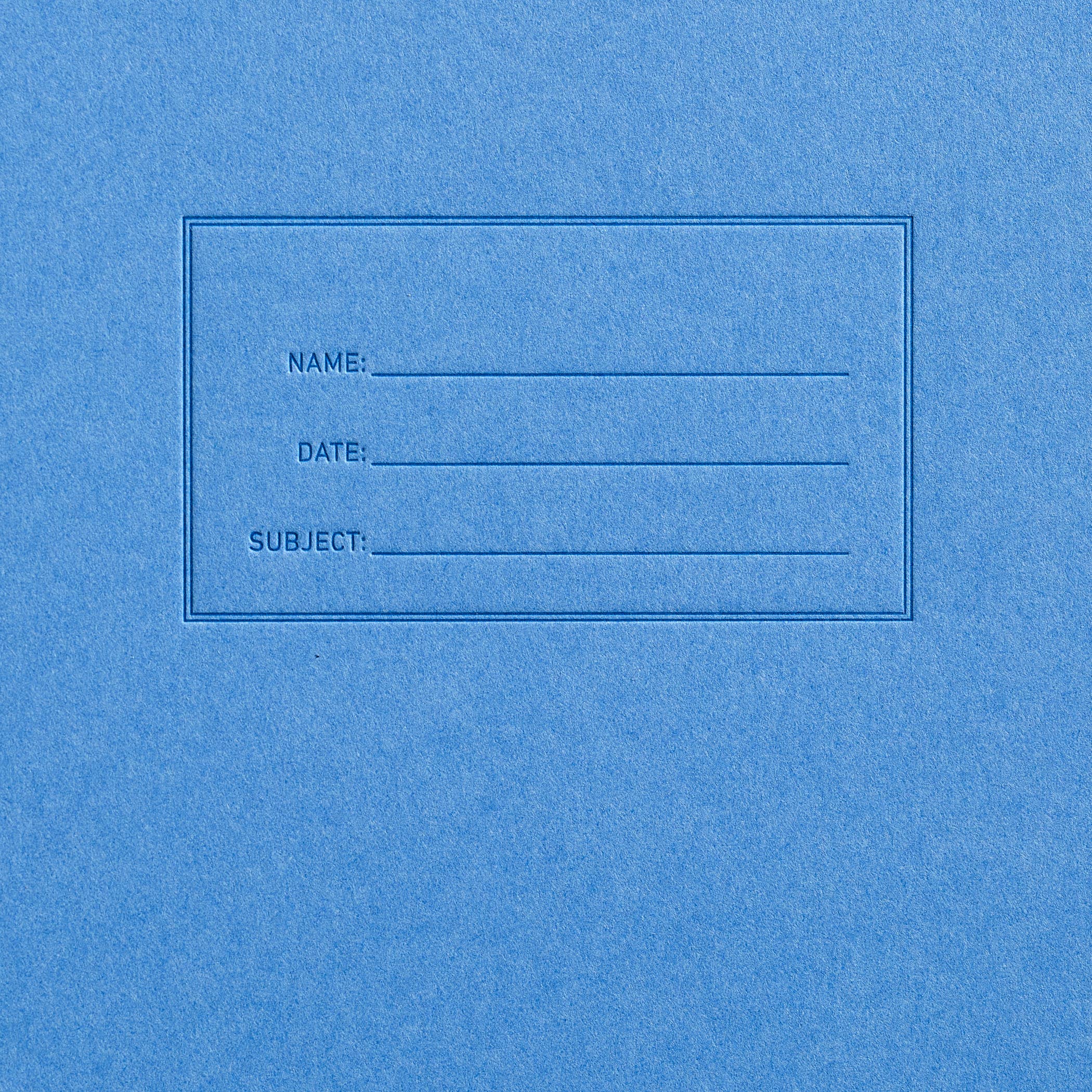 Standard Notebook, Shorthand Press - Ocean