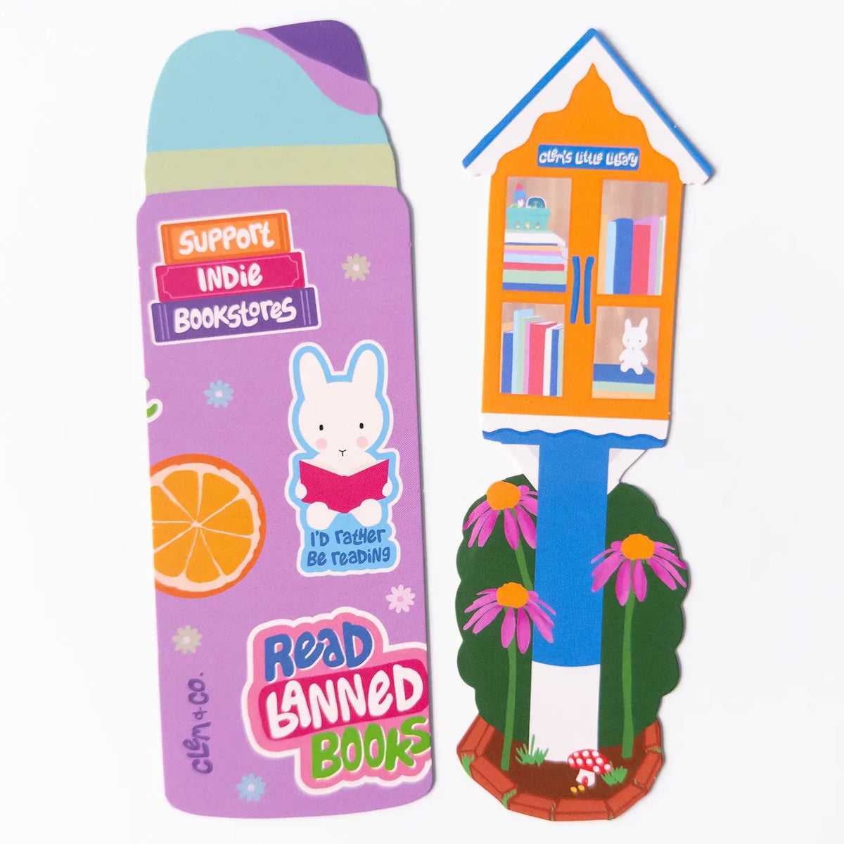 Little Library Bookmark