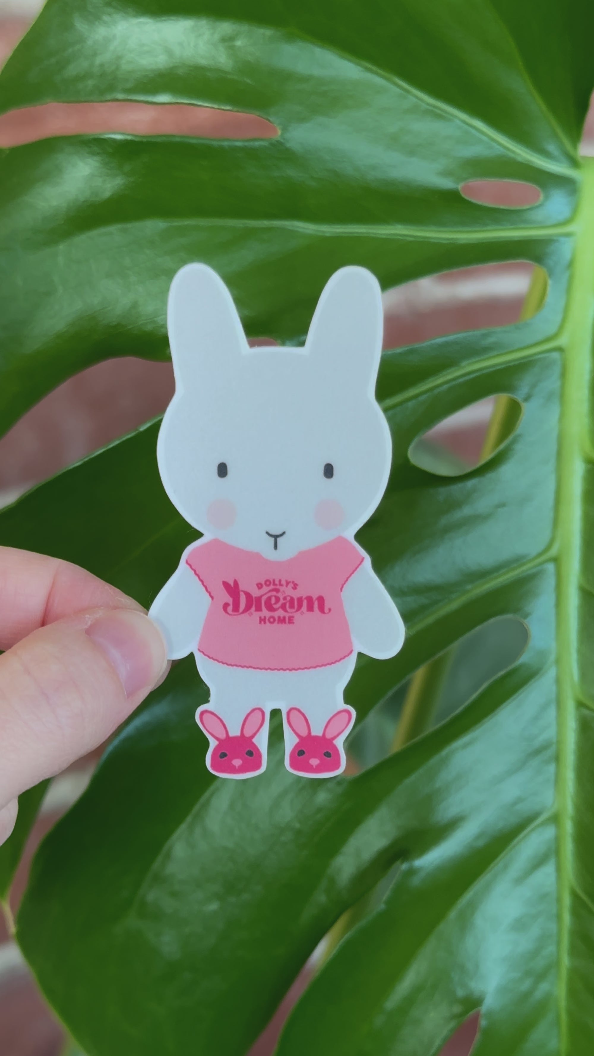 Dolly’s Dream Home Clem the Bun Sticker