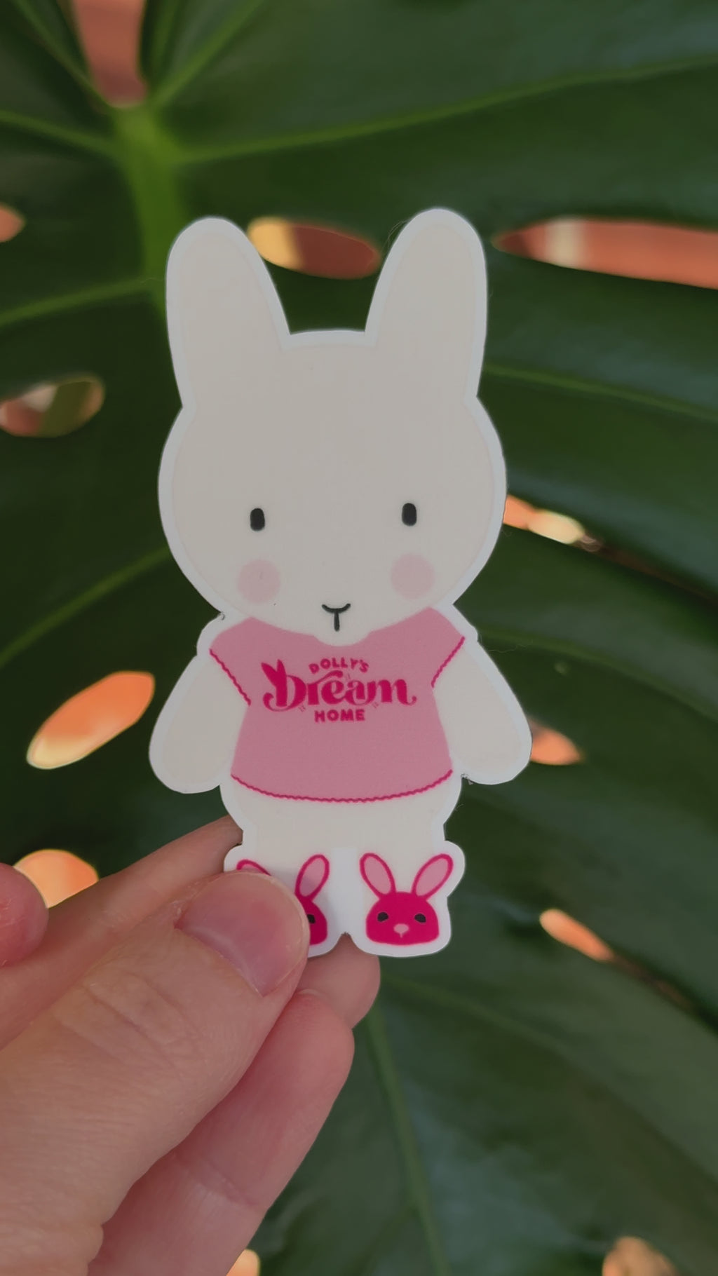 Dolly's Dream Home Rabbit Rescue Clem the Bun Magnet