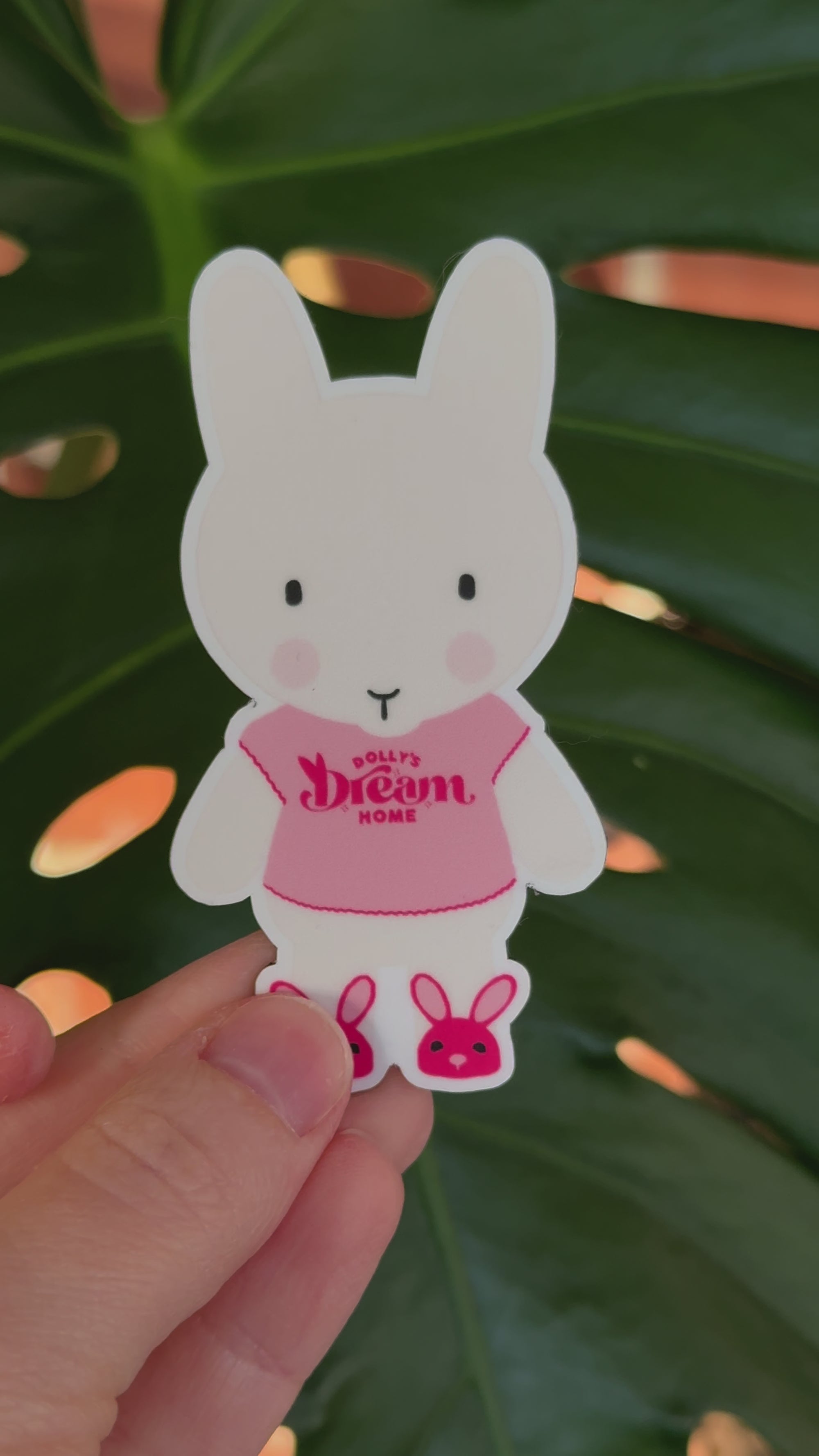 Dolly's Dream Home Rabbit Rescue Clem the Bun Magnet