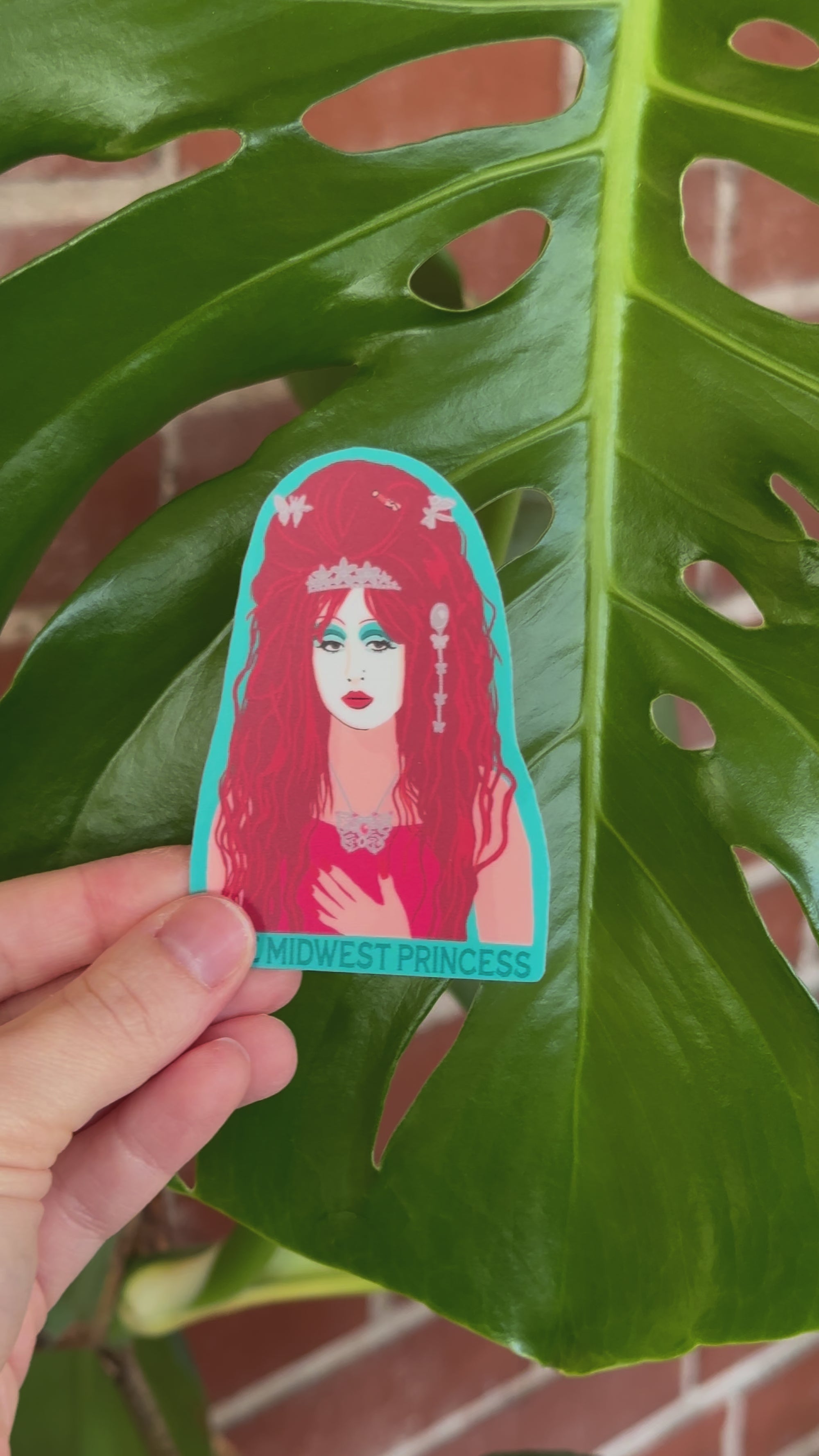 THE Midwest Princess Sticker